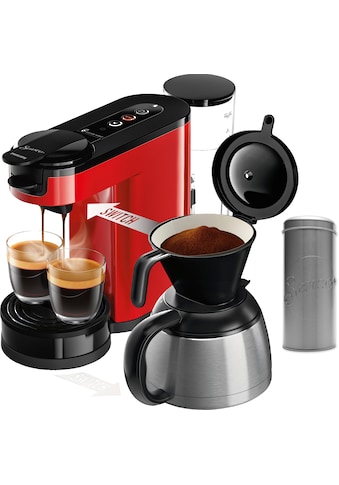 Philips Senseo Kaffeepadmaschine »Switch HD6592/84«, inkl. Kaffeepaddose im Wert von... kaufen