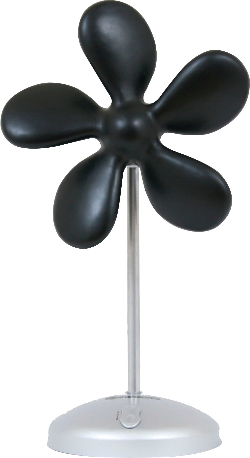 Tischventilator »Flower Fan schwarz«, 3 Ventilationsstufen, einfache Bedienung