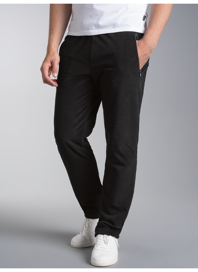Trigema Jerseyhose »TRIGEMA Fleece Freizeithose«