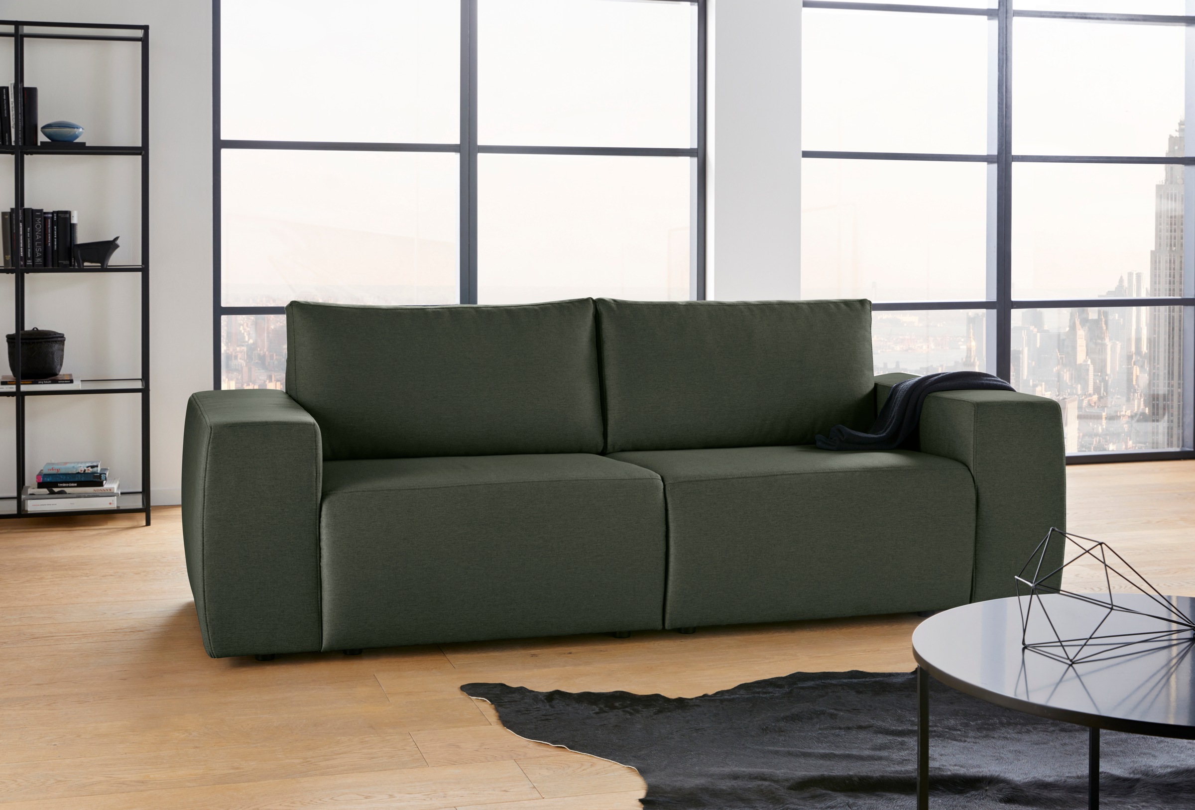 LOOKS by Wolfgang Joop Big-Sofa »LooksII«, geradlinig und komfortabel