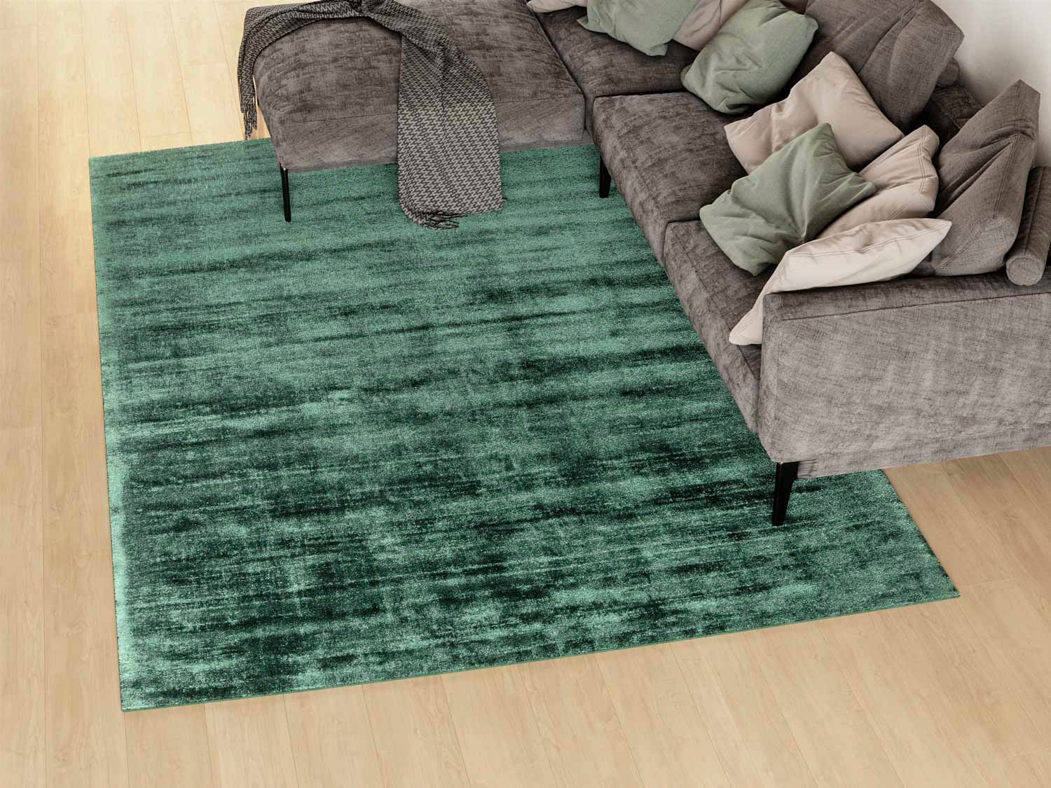 morgenland Teppich »Designer Teppich Chester«, rechteckig, 10 mm Höhe, Viskose