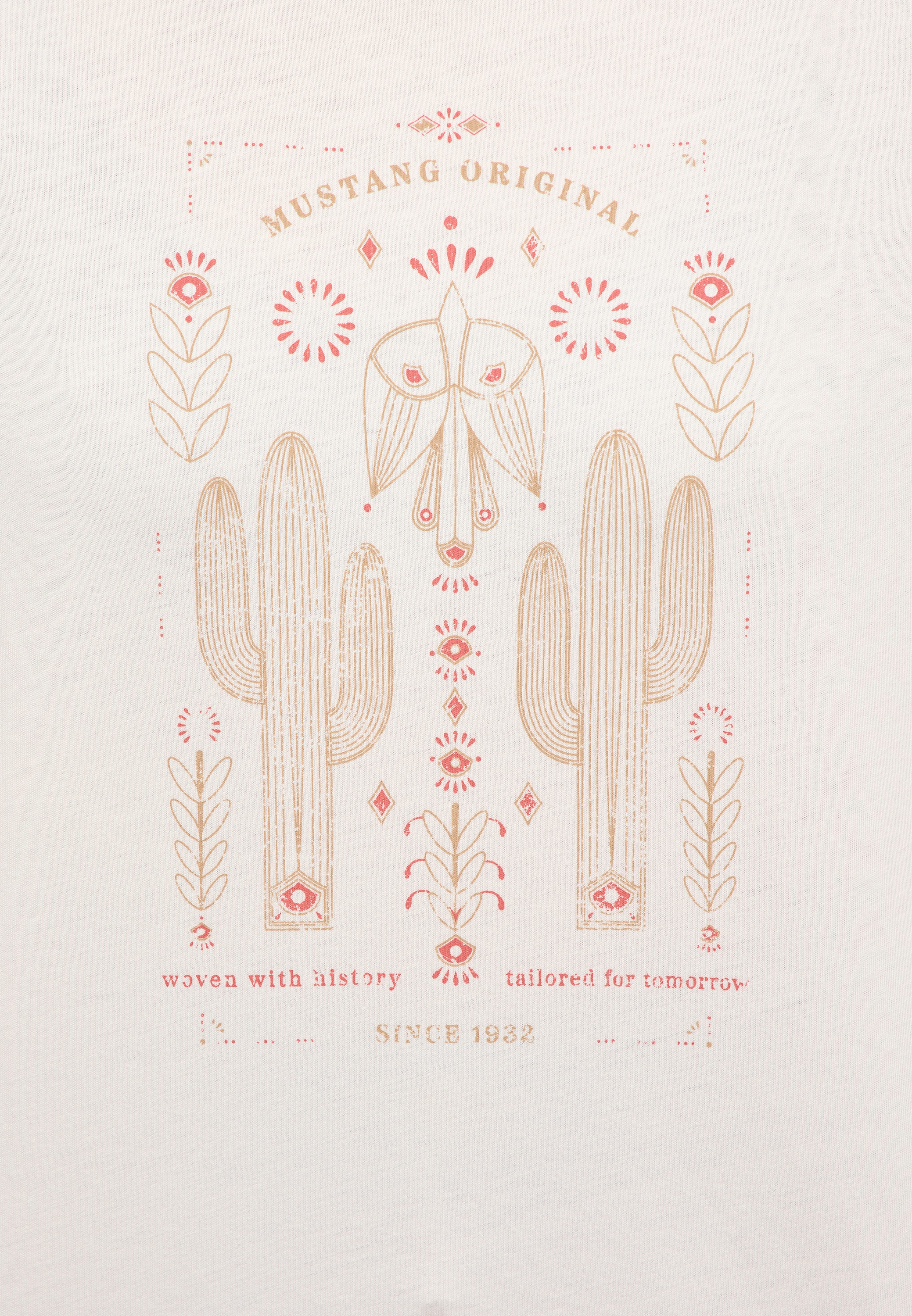 MUSTANG Kurzarmshirt »Damen Style Alma«