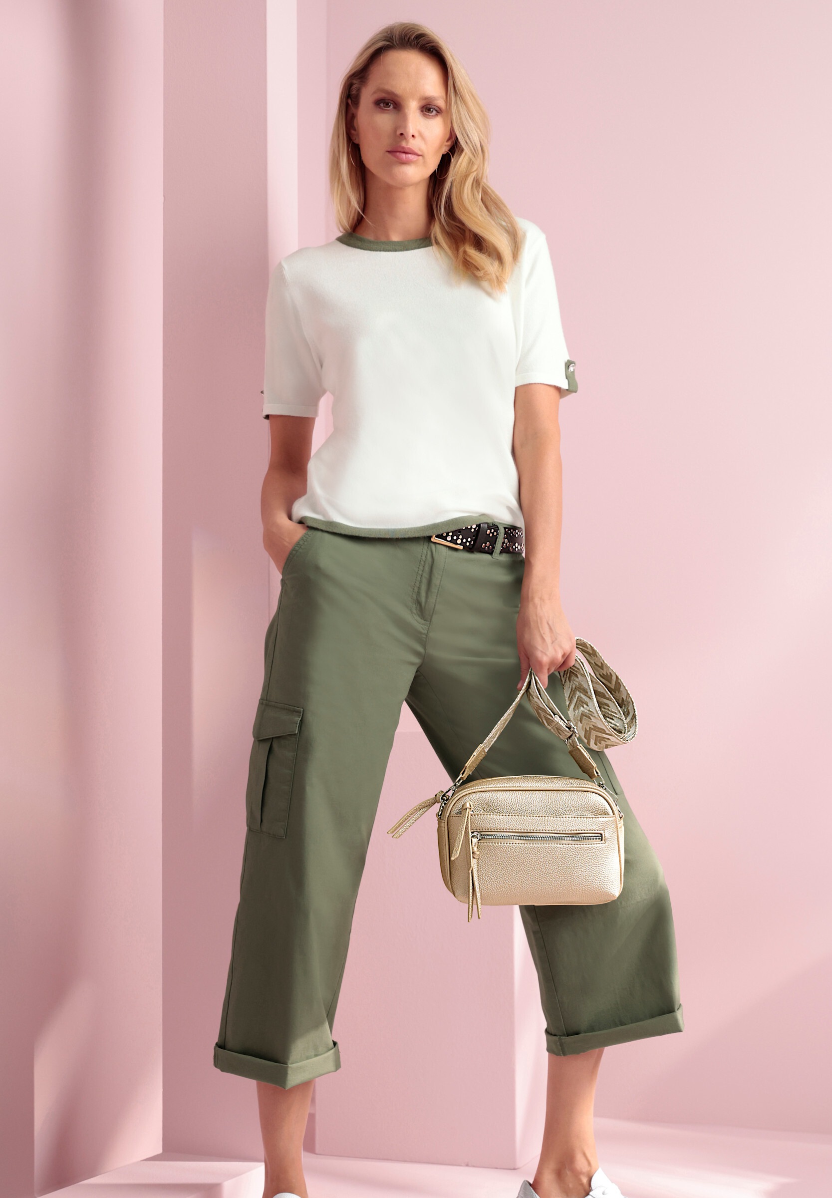 heine Cargohose »Hose 7/8-Hose im Cargo-Style«