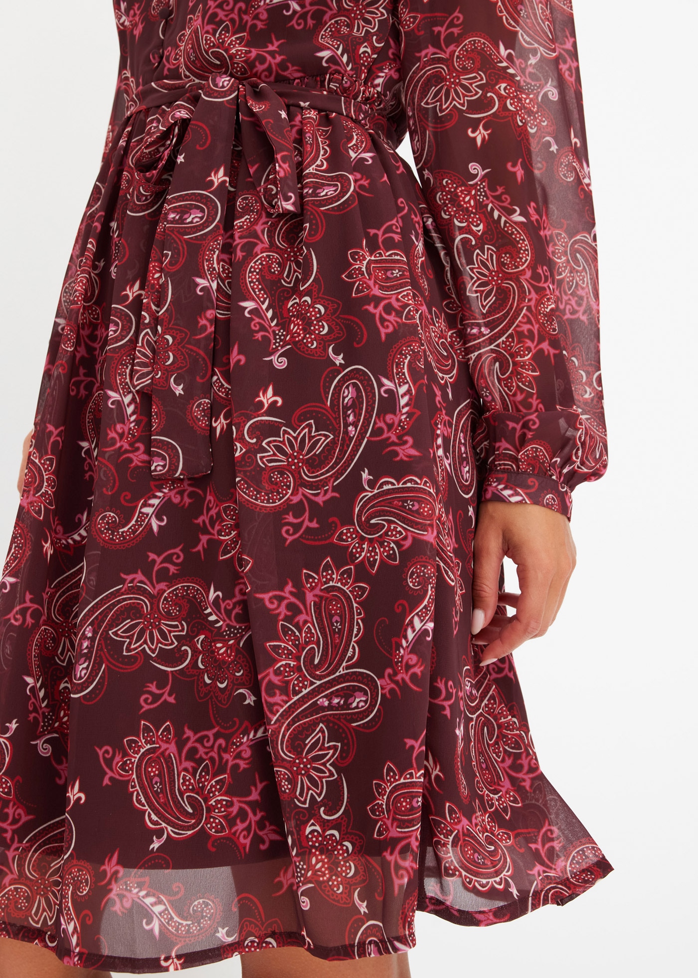 bonprix Chiffonkleid