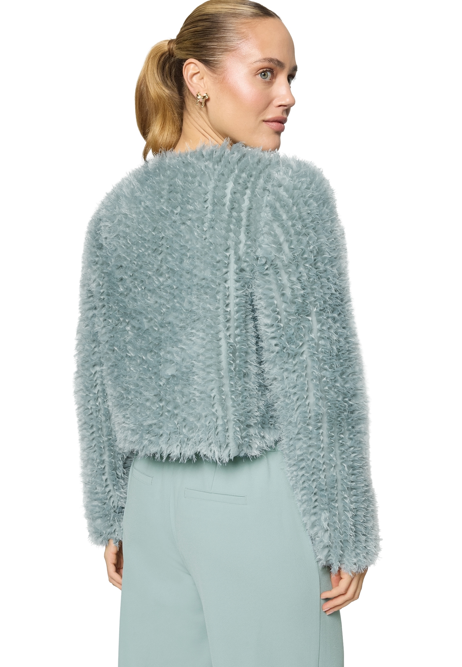 Zero Jackenblazer »Blazer-Jacke mit Struktur«