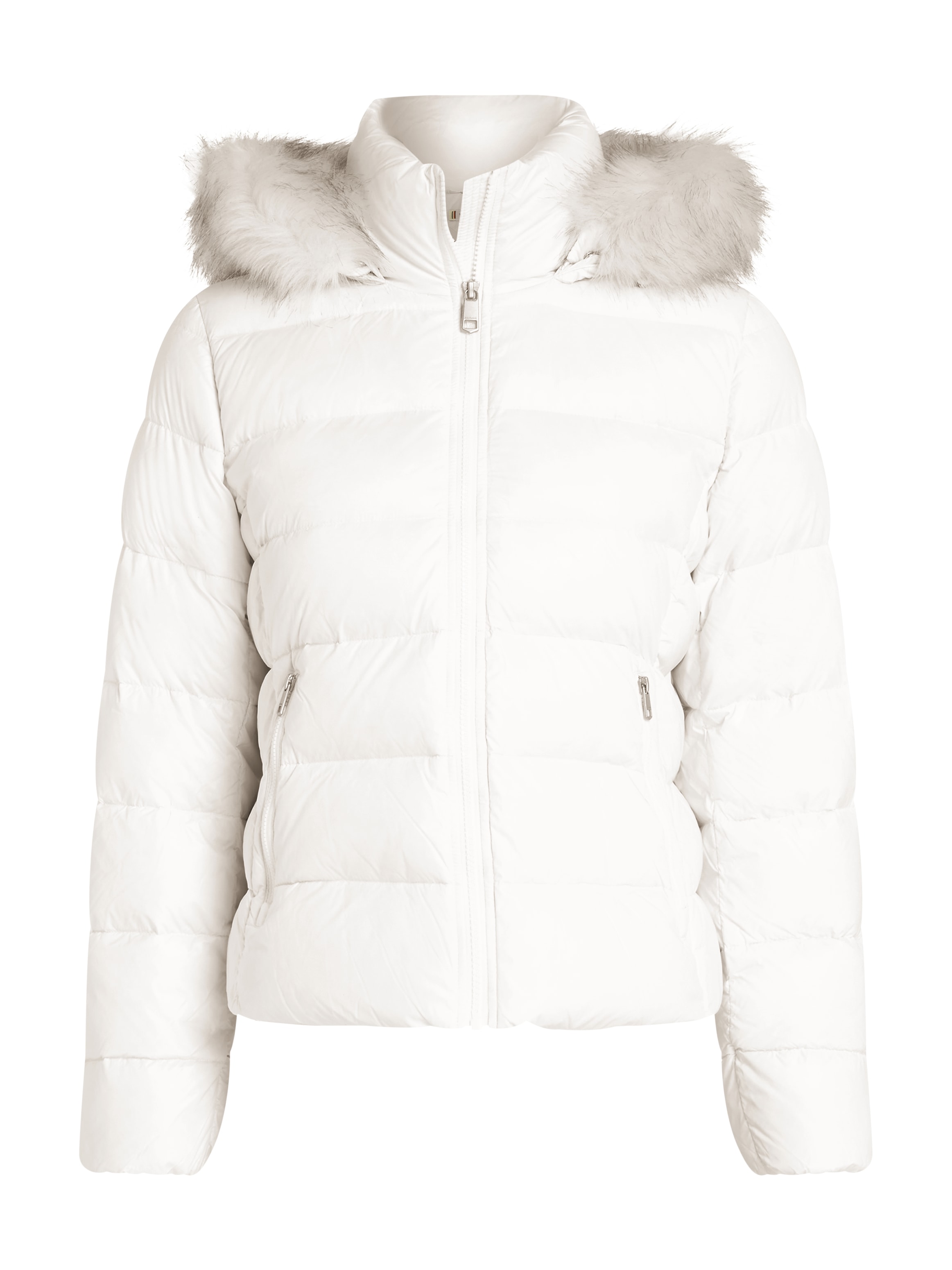 Tommy Hilfiger Steppjacke, mit Kapuze, mit Logoprägung