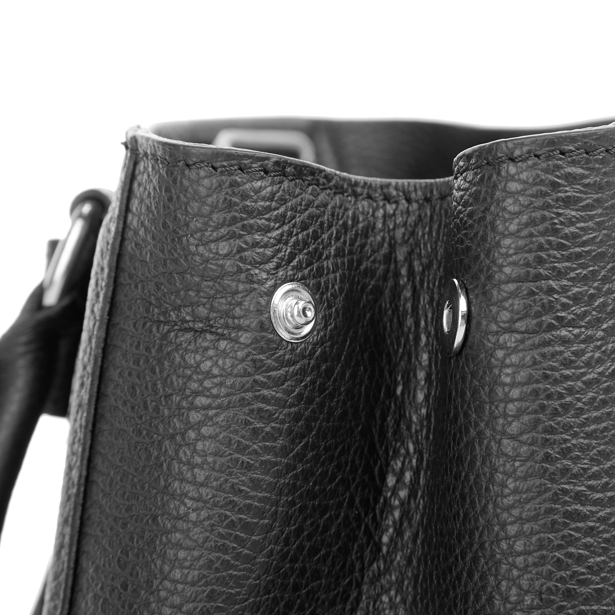 Cluty Henkeltasche »CLUTY Damen Handtasche SOLCUORE echt Leder, Made in Italy« echt Leder, Made in Italy