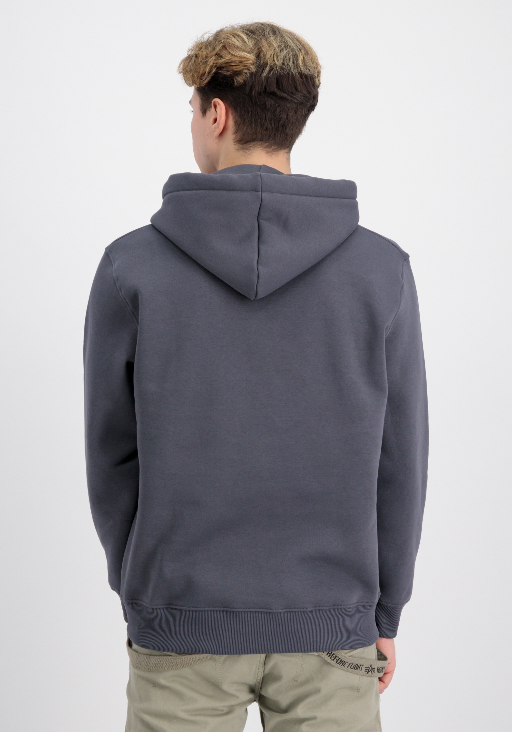 Alpha Industries Hoodie »Basic Hoodie BL Rainbow Refl. Print Kapuzensweatshirt«