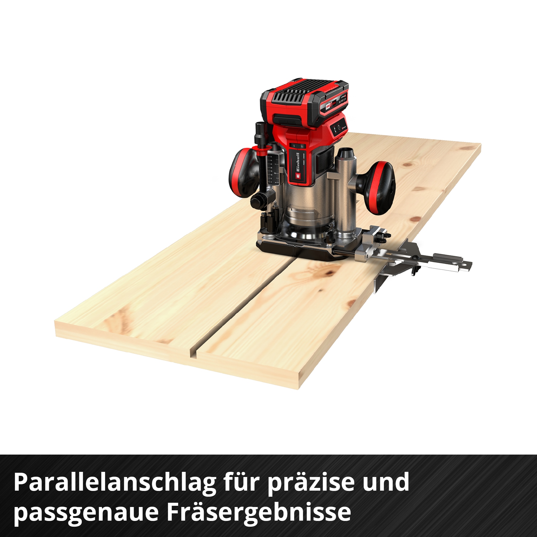 Einhell Akku-Fräse »TP-RO 18 Set Li BL - Solo«, (16 tlg.)