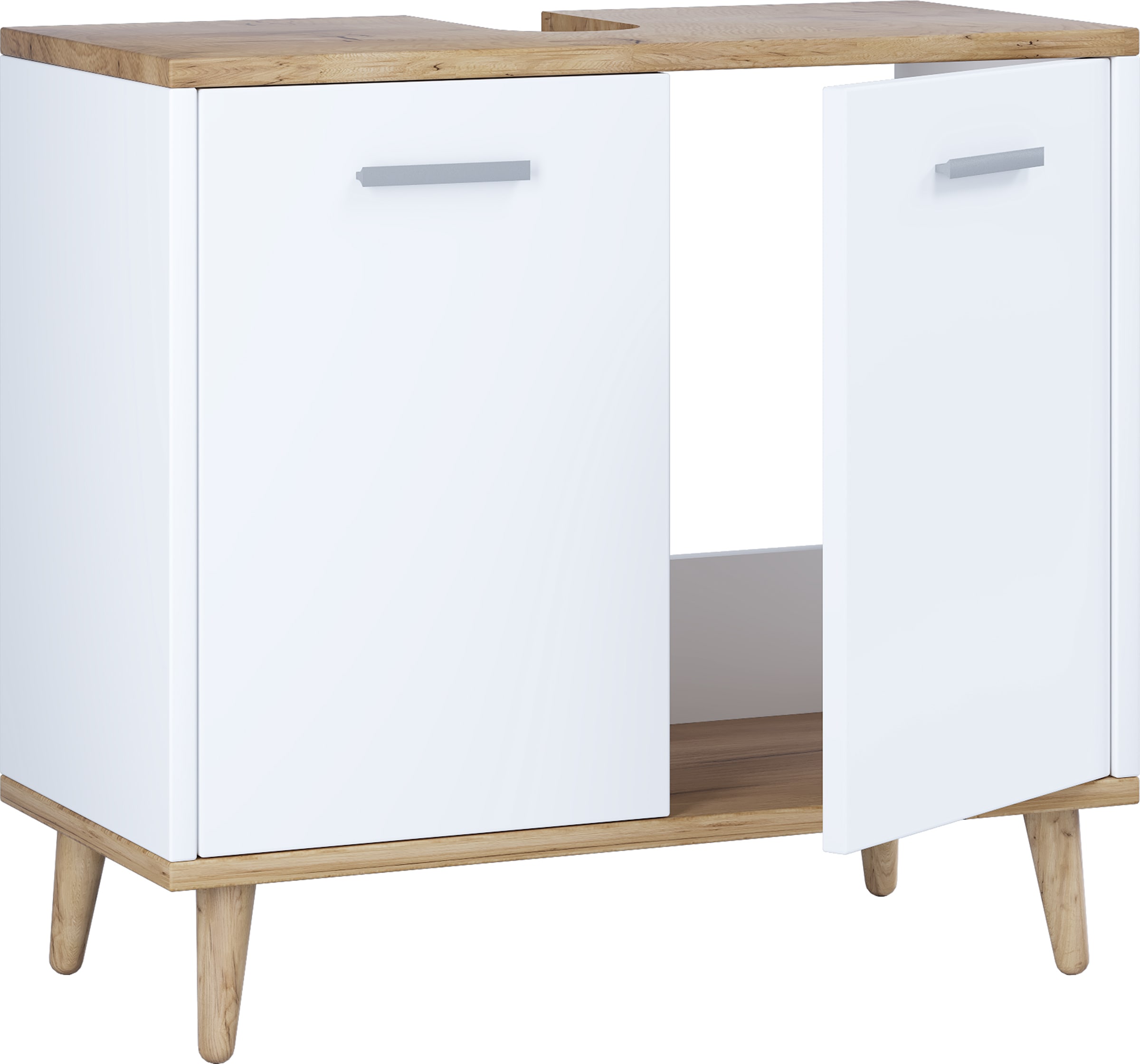 VCM Waschbeckenschrank »Holz Badmöbel Badunterschrank Waschbecken Landos« 1 Stk. tlg.