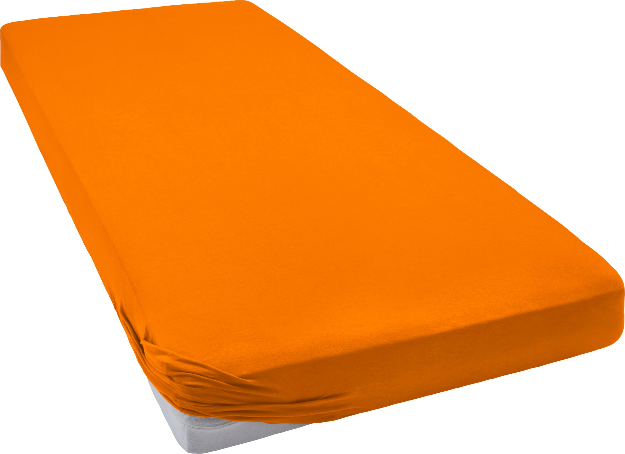 bellana Spannbettlaken »Mako-Jersey exclusiv in Gr. 90x200, 140x200 oder 180x200 cm« aus Baumwolle, für Matratzen bis 25 cm Höhe, Bettlaken, Spannbetttuch