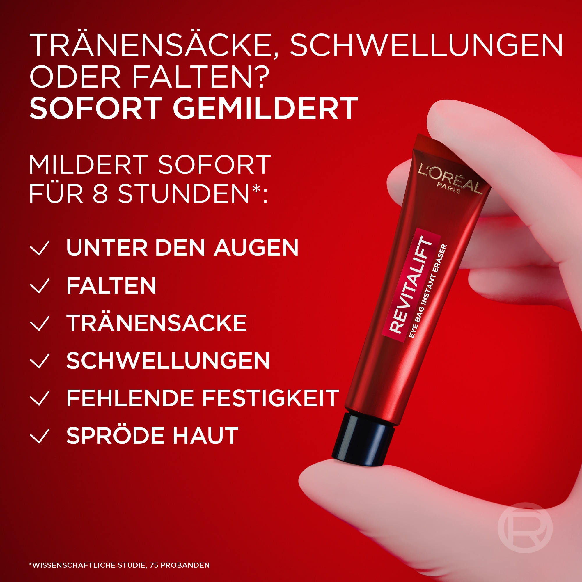 L'ORÉAL PARIS Anti-Aging-Augencreme »L'Oréal Paris Revitalift Laser Anti-Tränensack Sofort Lifting«