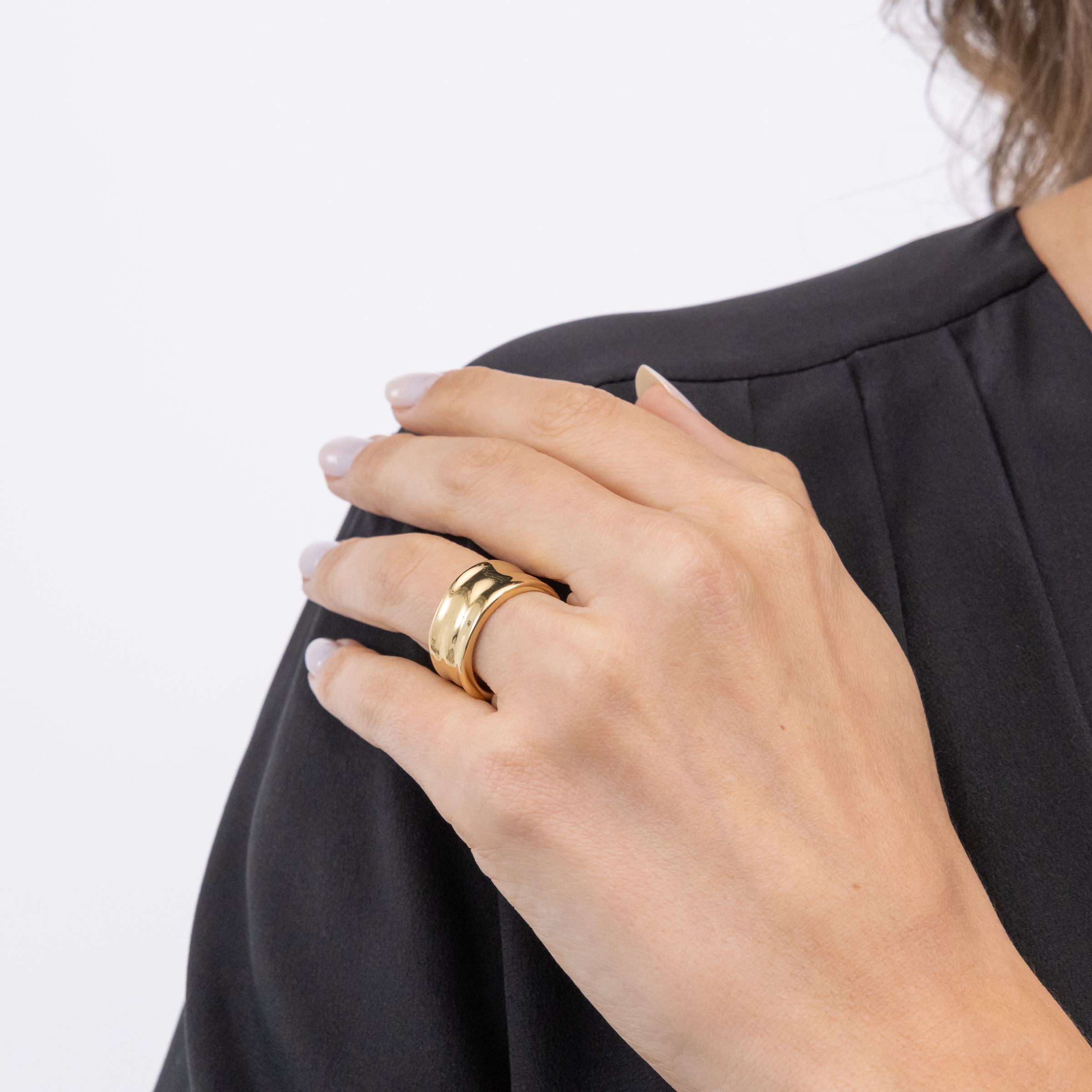 BOSS Fingerring »RIPPLE«