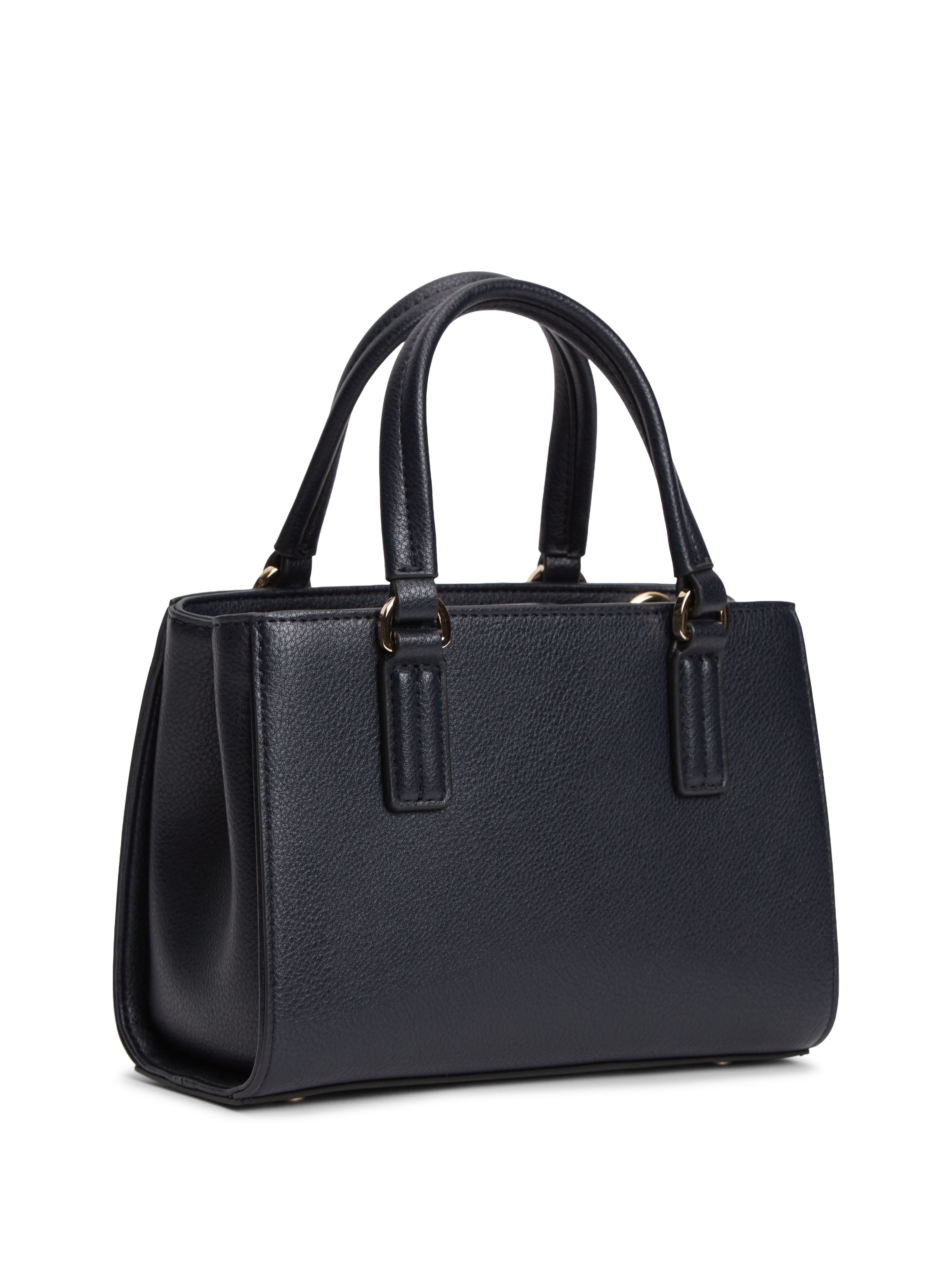 Tommy Hilfiger Tragetasche »TH DAILY MINI TOTE CORP« Damen Umhängetasche, Schultertasche, Handtasche mit farbigen Streifen