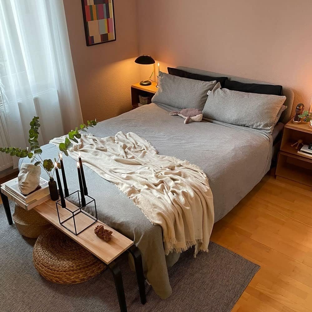 Wolkenfeld Bettwäsche »Wolkenfeld Flanell Winterbettwäsche 135x200cm, 155x220cm & Übergrößen« 2 Stk. Flauschige Flanell Winterbettwäsche inkl Kissenbezüge 40x80 oder 80x80