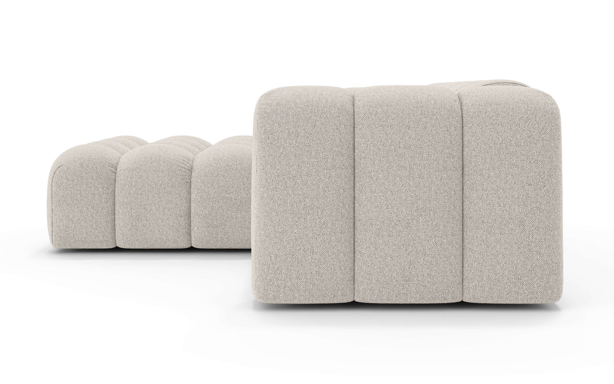 OTTO home Ecksofa »KALLIE L-Form,  248 cm - OTTO. Verlässliche Qualität.« Bubble Optik, moderne Steppung, hoher Sitzkomfort