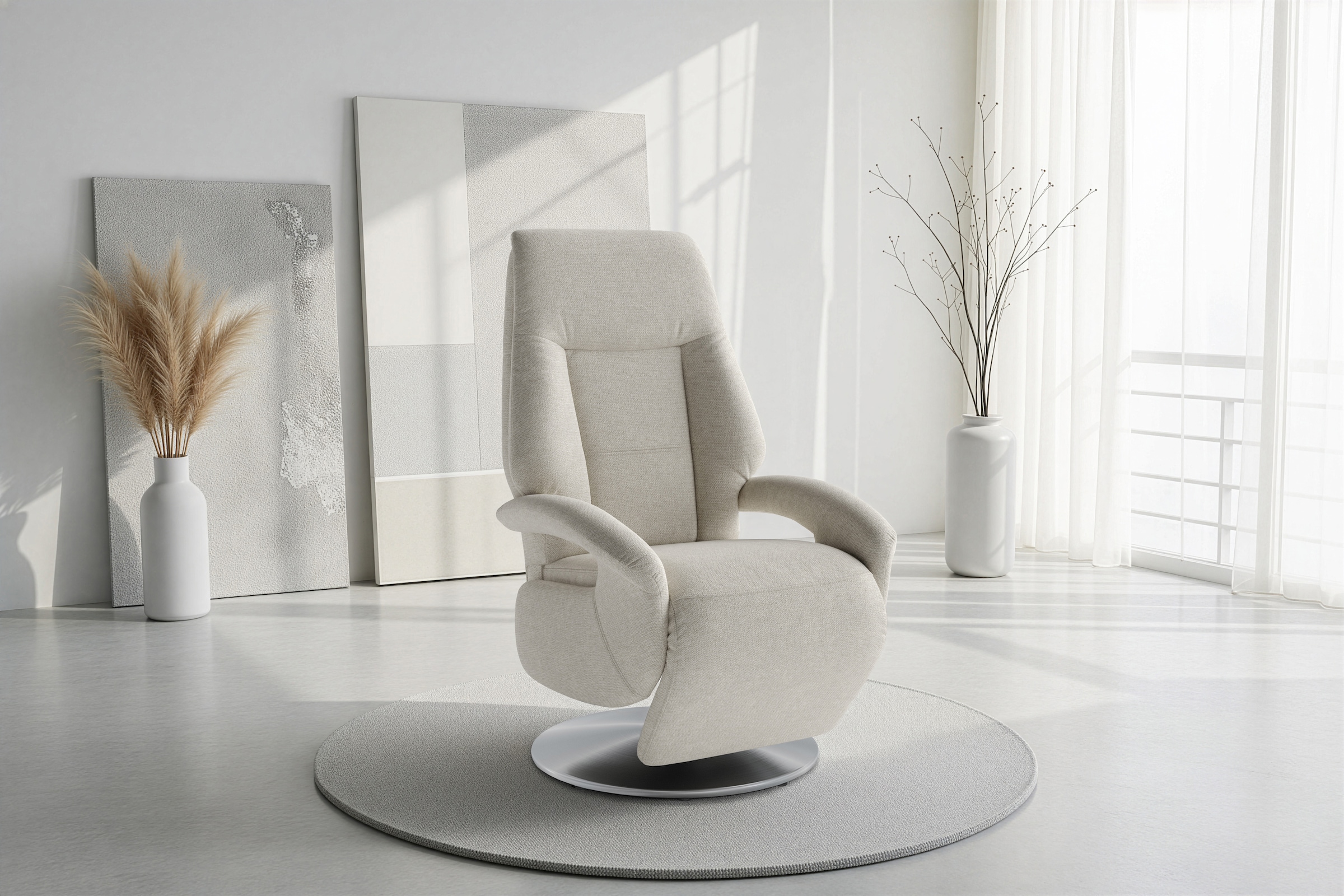 sit&more TV-Sessel »Enjoy« in Grösse S, oder M , oder L , wahlweise mit Motor und Aufstehhilfe