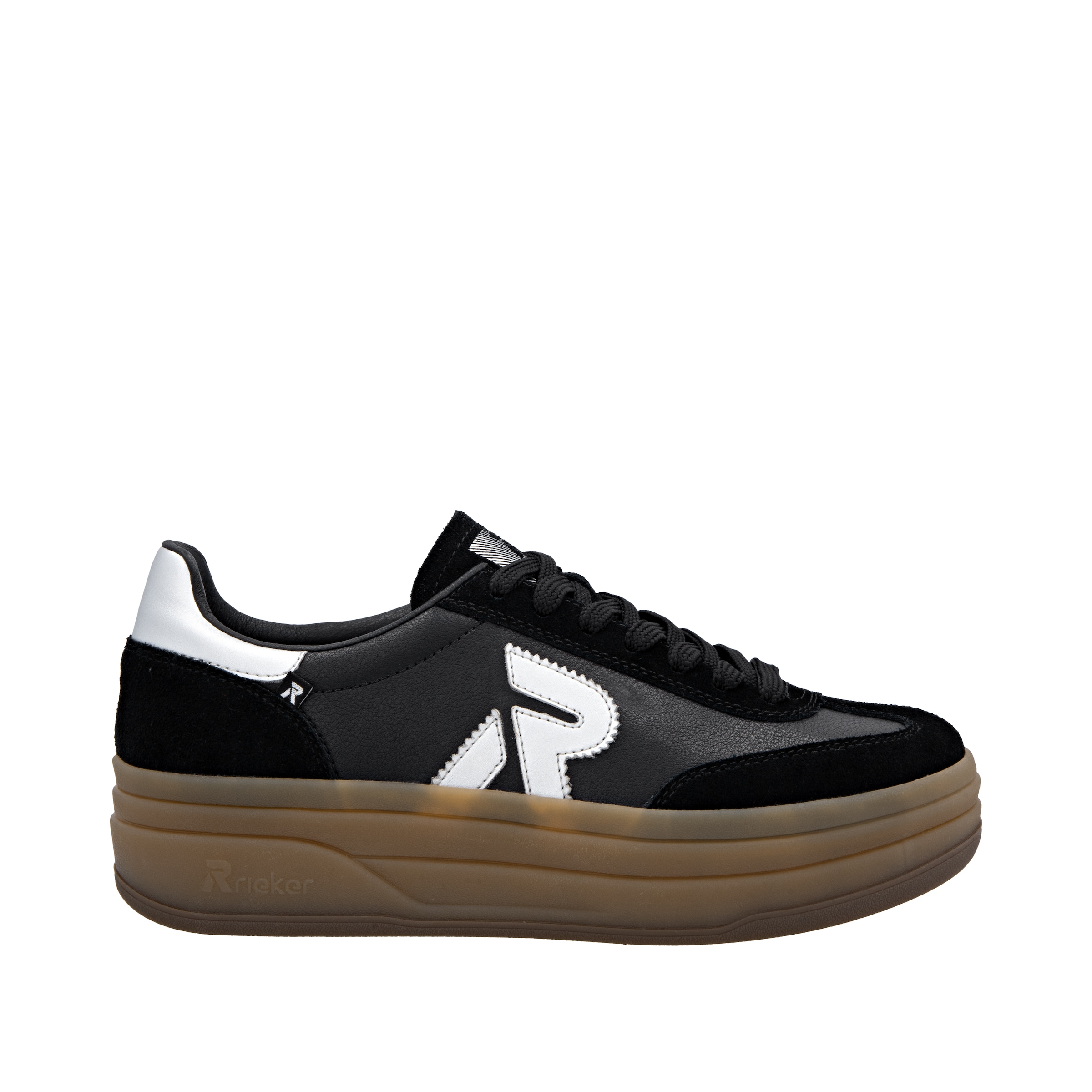 Rieker Plateausneaker »Swing2GO«  Retro-Sneaker, Schnürschuh, Halbschuh mit trendiger Plateausohle