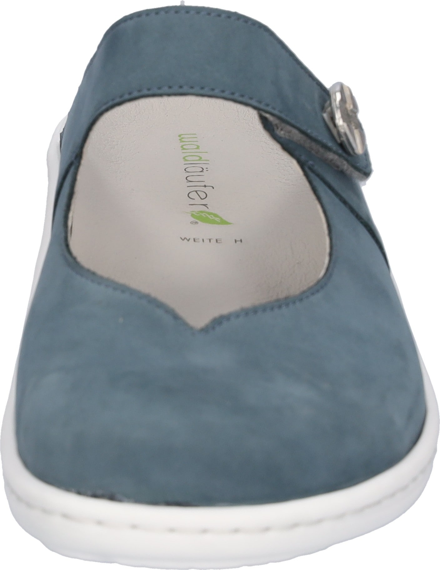 Waldläufer Clog »HERIA«  Hausschuh, Sommerschuh, Klettschuh in Komfortweite H (= sehr weit)