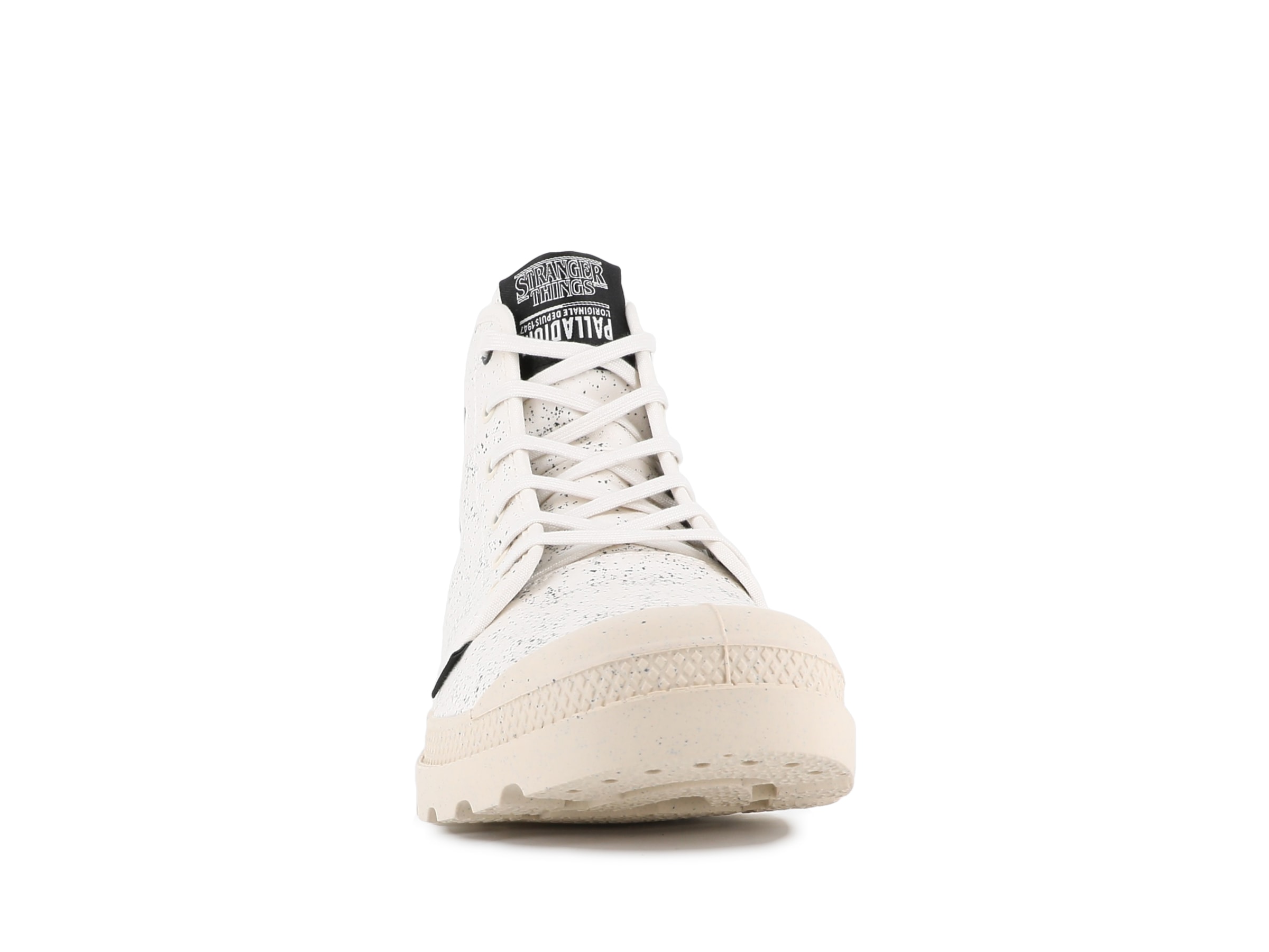 Palladium Schnürboots »STRANGER THINGS X PAMPA DEMODOG«, Schnürstiefel aus Canvas mit Print