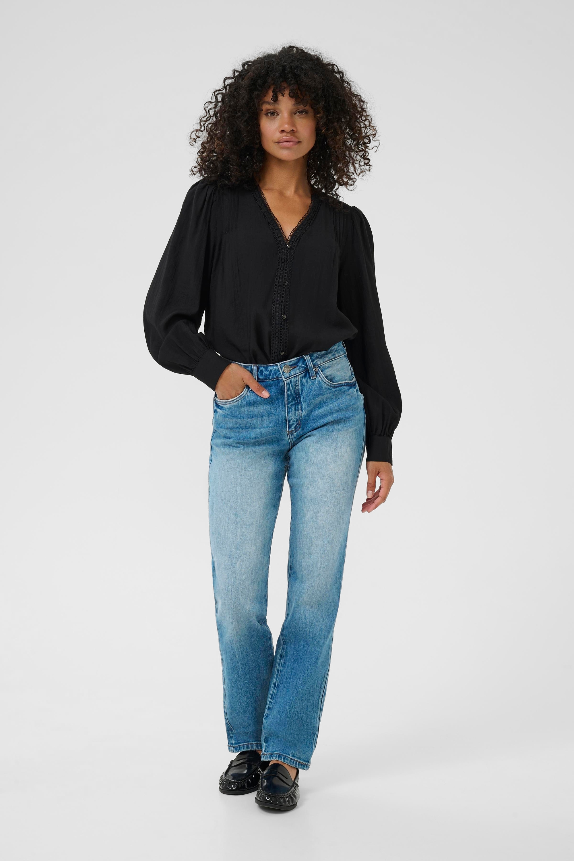 KAFFE Regular-fit-Jeans »Jeans KAmaris«