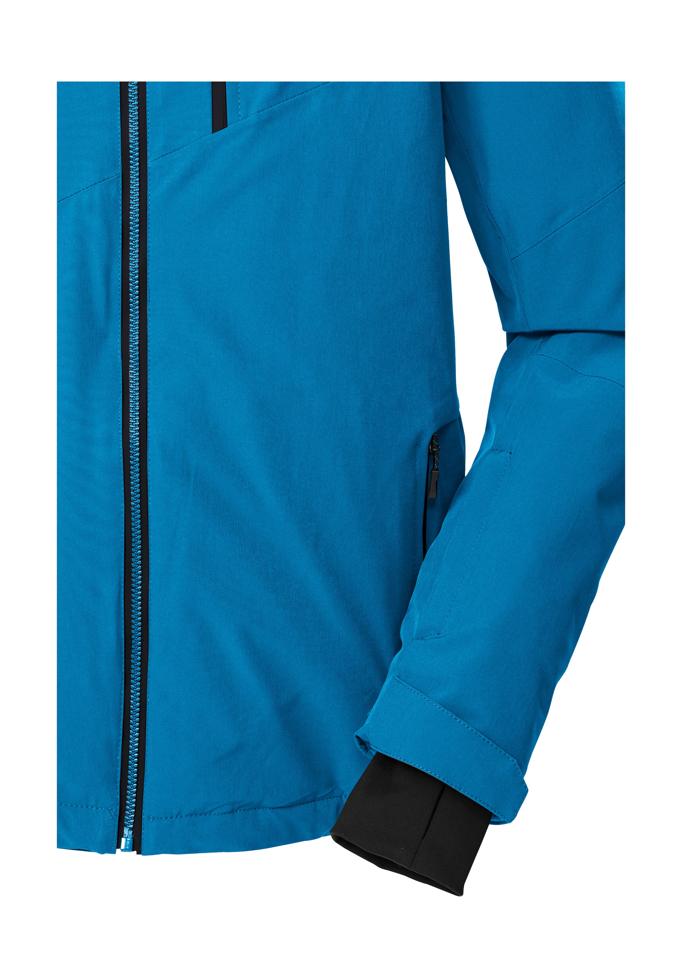 Killtec Skijacke »KSW 24 MN SKI JCKT« Atmungsaktive, wasser- u. winddichte Funktionsjacke, abnehmbare Kapuze