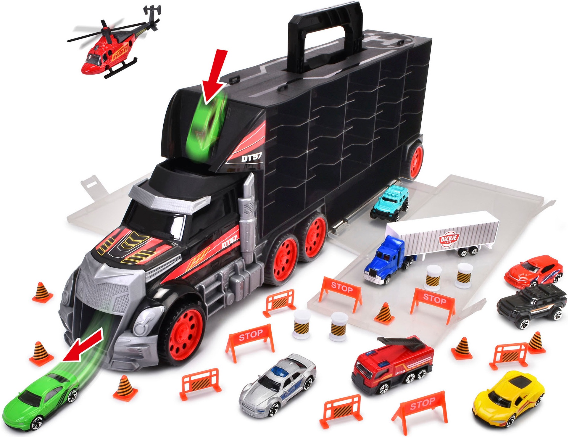 Dickie Toys Spielzeug-LKW »Truck Carry Case«