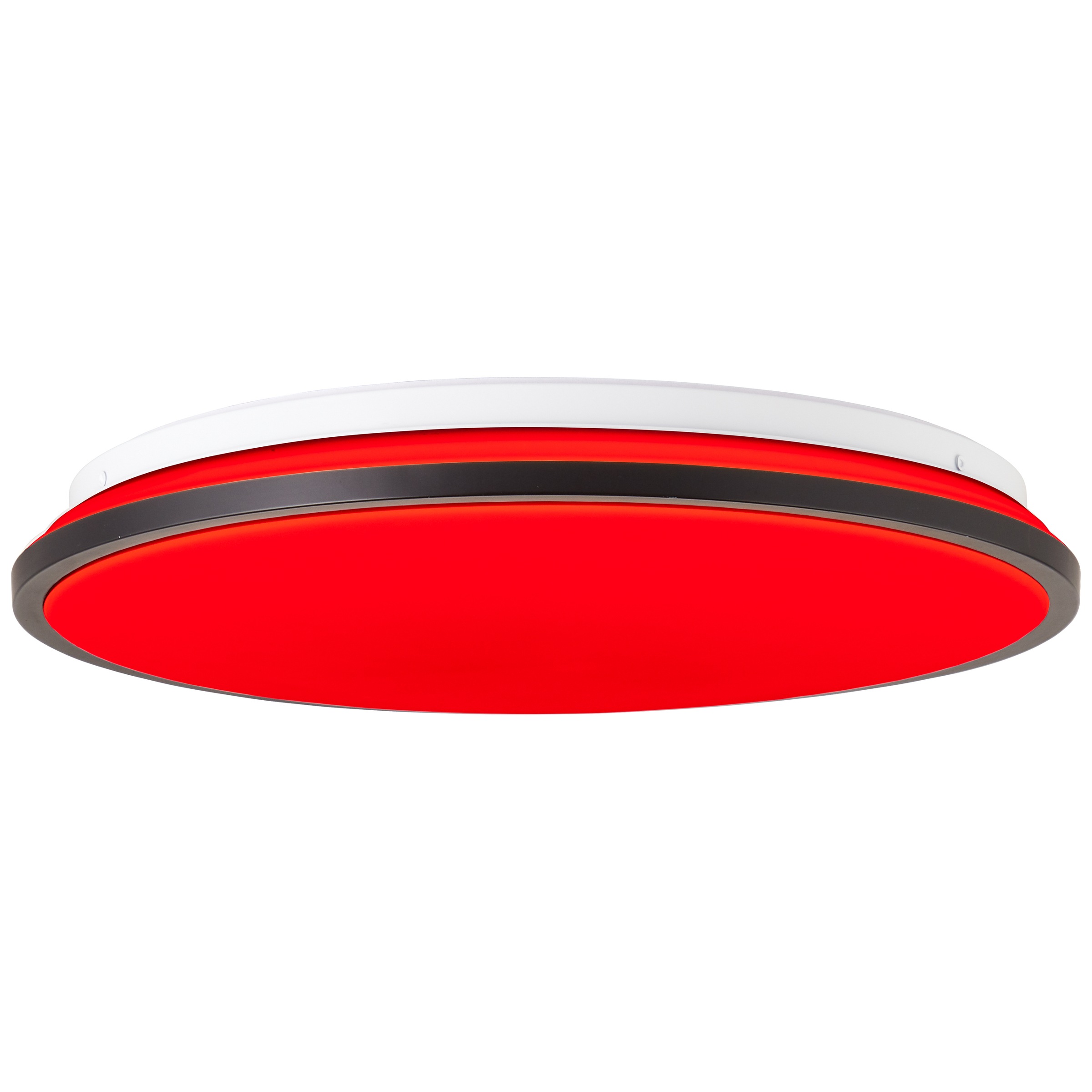 Brilliant LED Deckenleuchte »Heida«, 2500 lm, Ø 40 cm, Metall/Kunststoff, schwarz