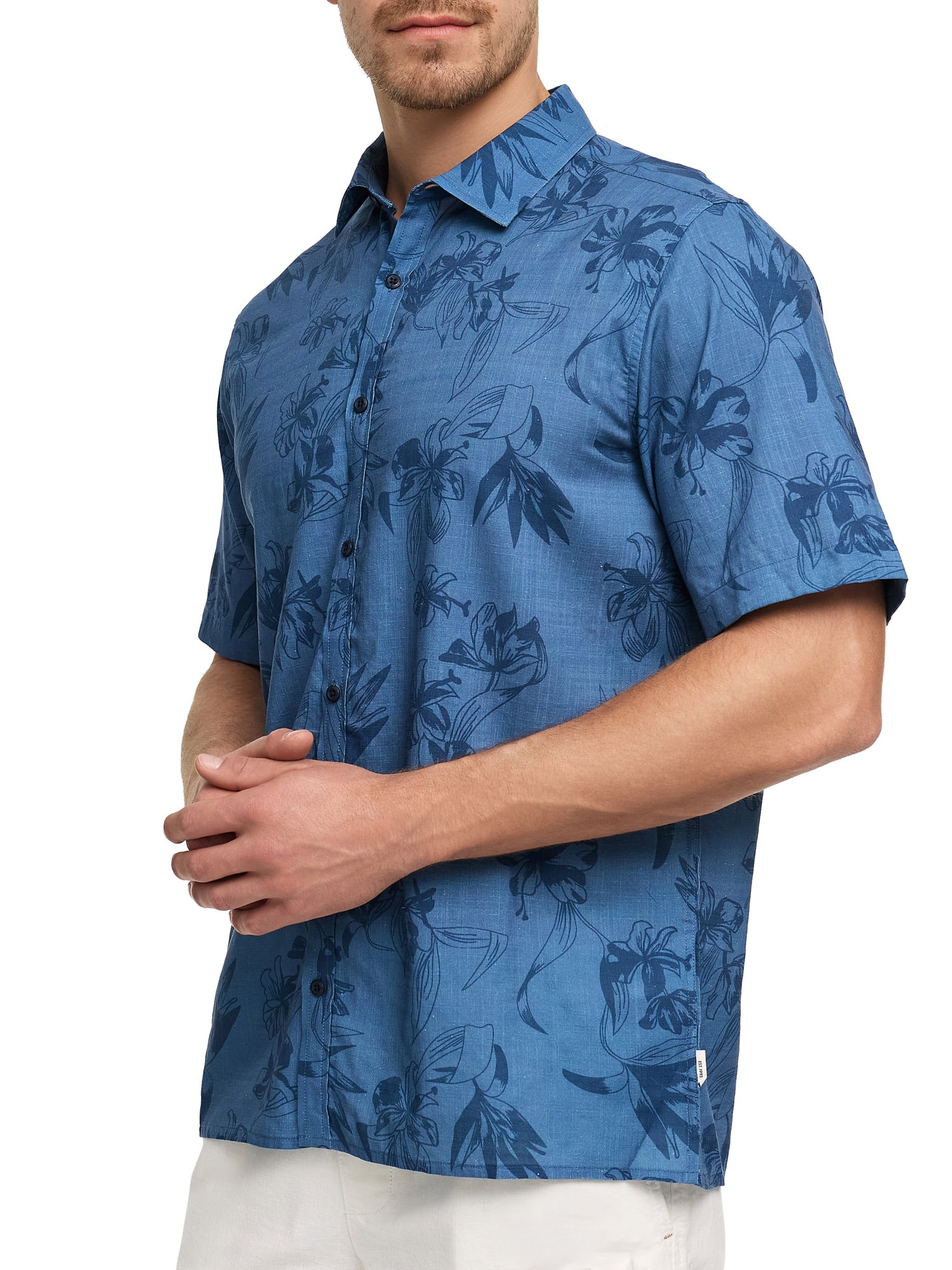 Indicode Kurzarmhemd »INBloomer«