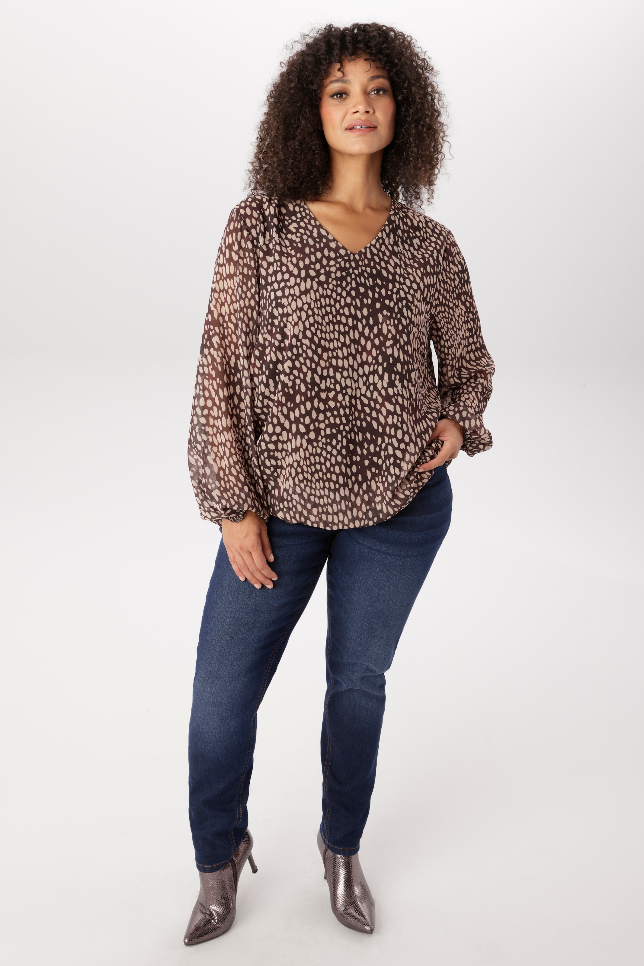 Aniston PLUS Gerade Jeans im 5-Pocket-Style - NEUE KOLLEKTION
