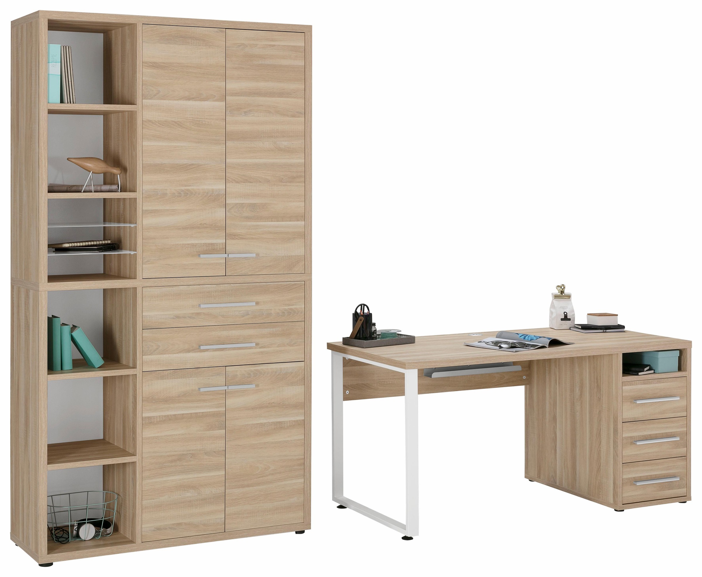 Maja Möbel Büro-Set »1390«, (Set, 2 tlg.)