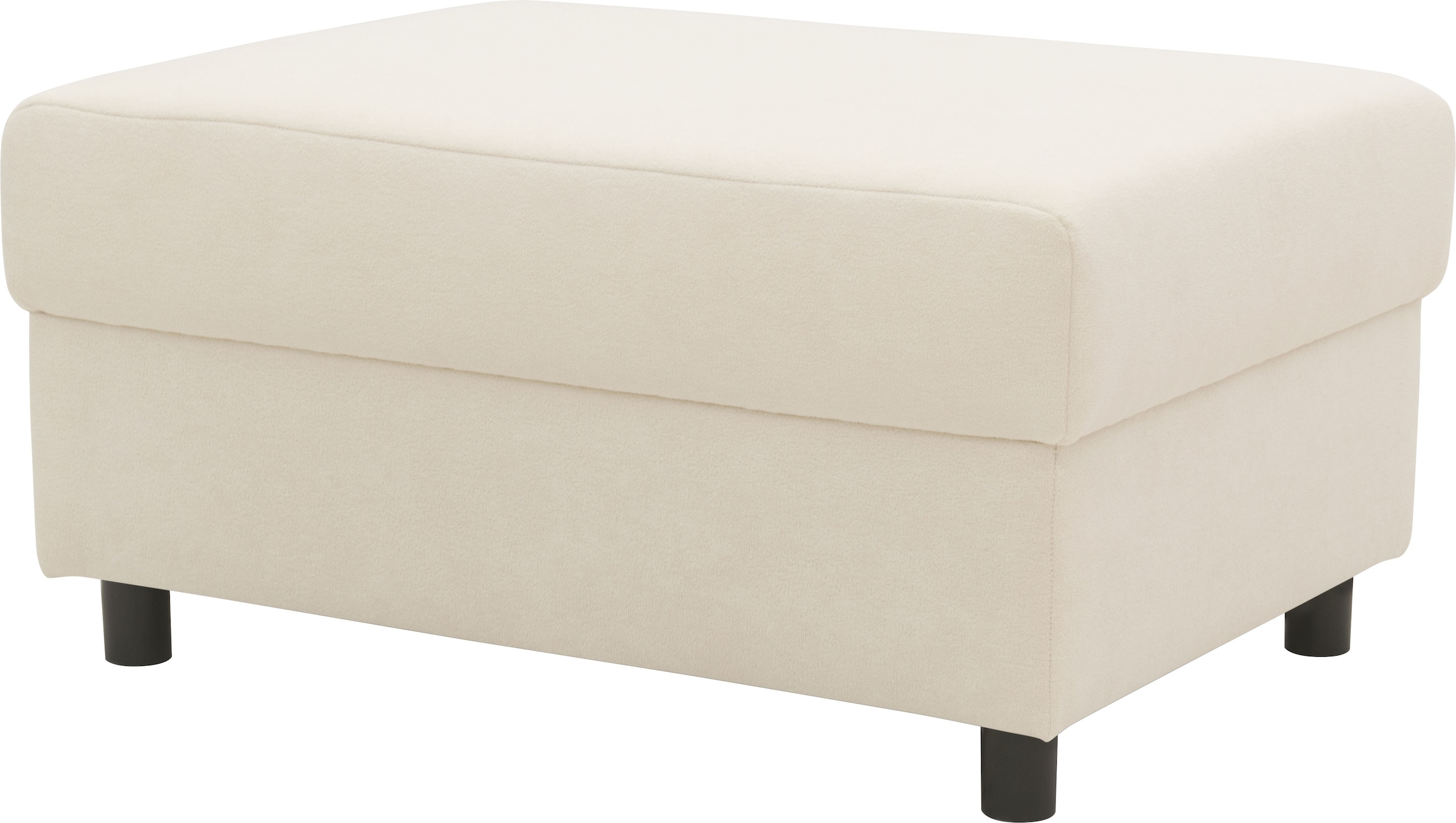 INOSIGN Polsterhocker »Turah 2 in Cord oder wasserabweisender Microfaser,«, moderner Polsterhocker, passend zum Ecksofa, B/T/H: 83/60/44 cm
