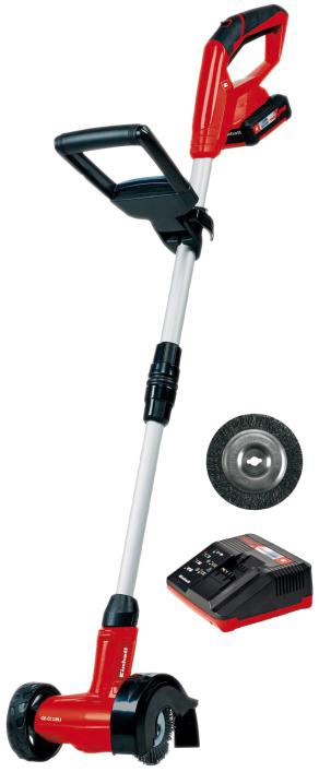Einhell Akku-Fugenbürste »GE-CC 18 Li Kit«, inkl. Akku, Ladegerät, Stahl- und Nylonbürste