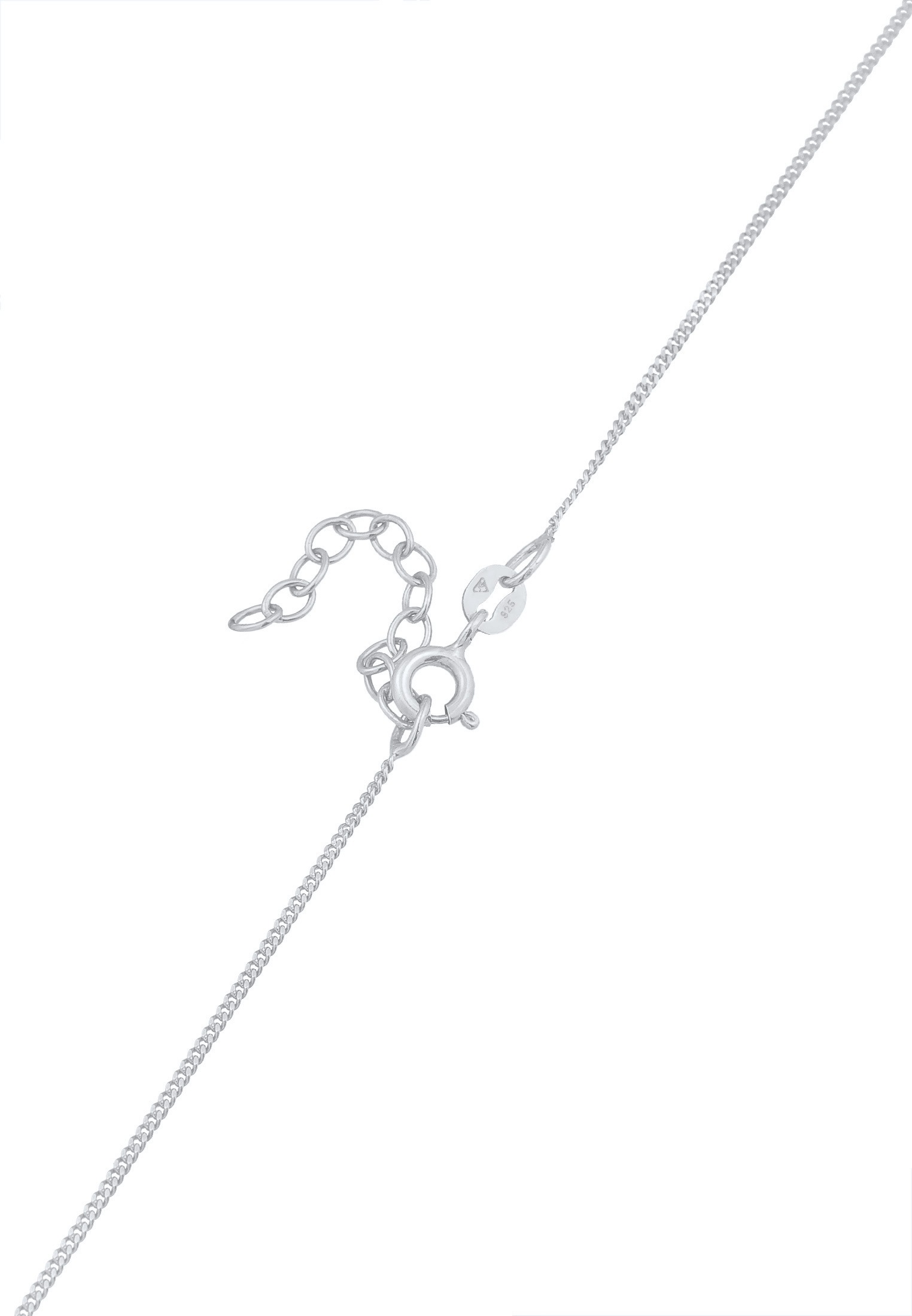 Elli Choker »Halskette Choker Herz Kristall 925 Silber«