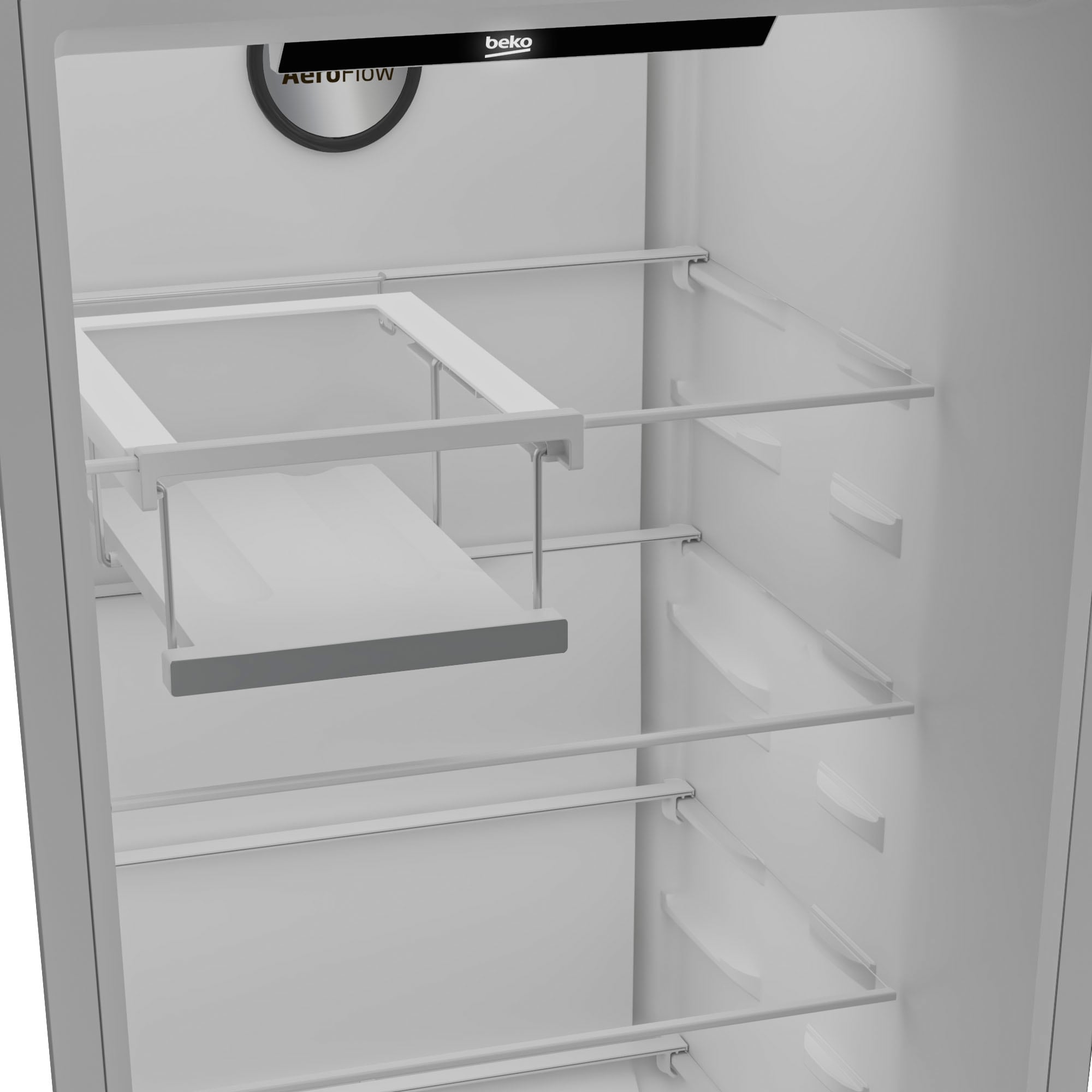 BEKO Kühlschrank b300 »B3RMLNE444HXB 7284643790« 186,5 cm hoch 59,7 cm breit