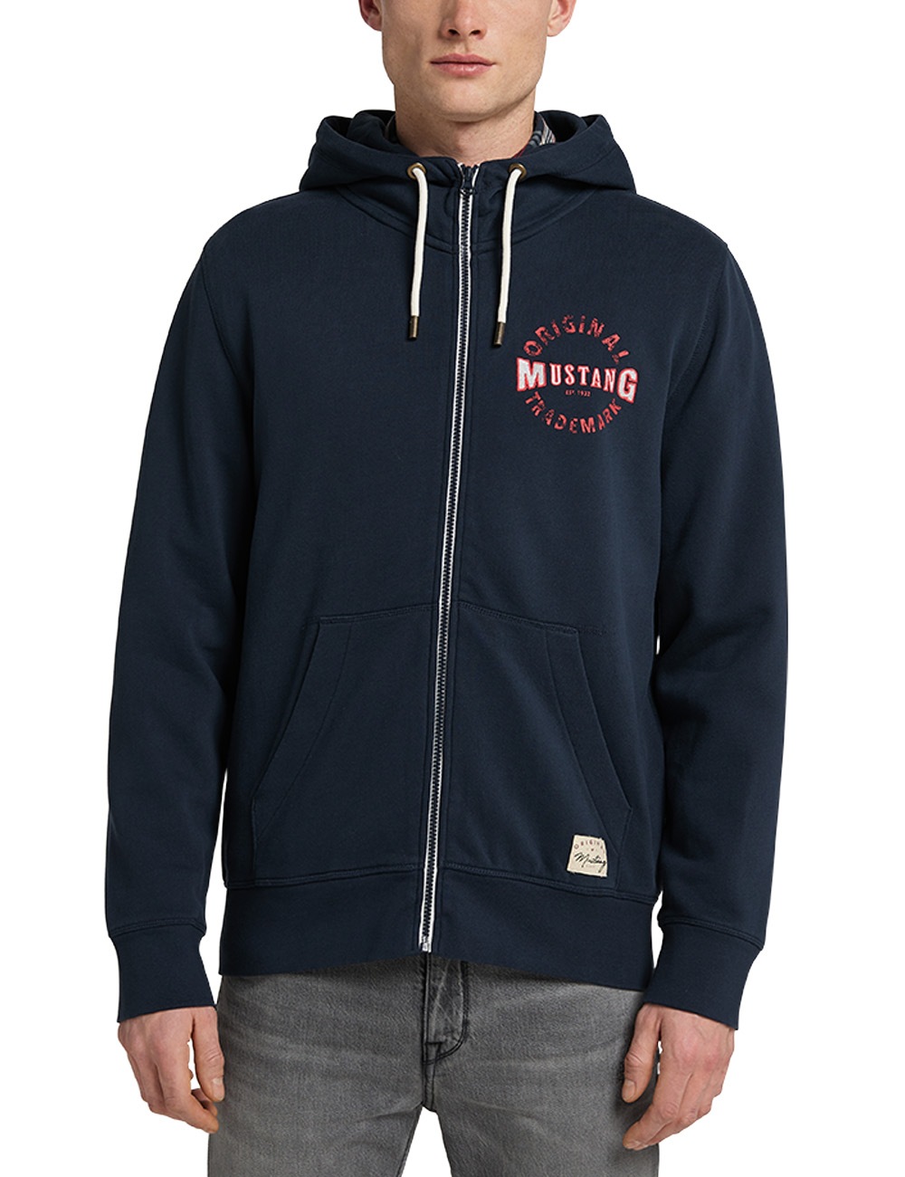 MUSTANG Sweatshirt »brian aw zip«