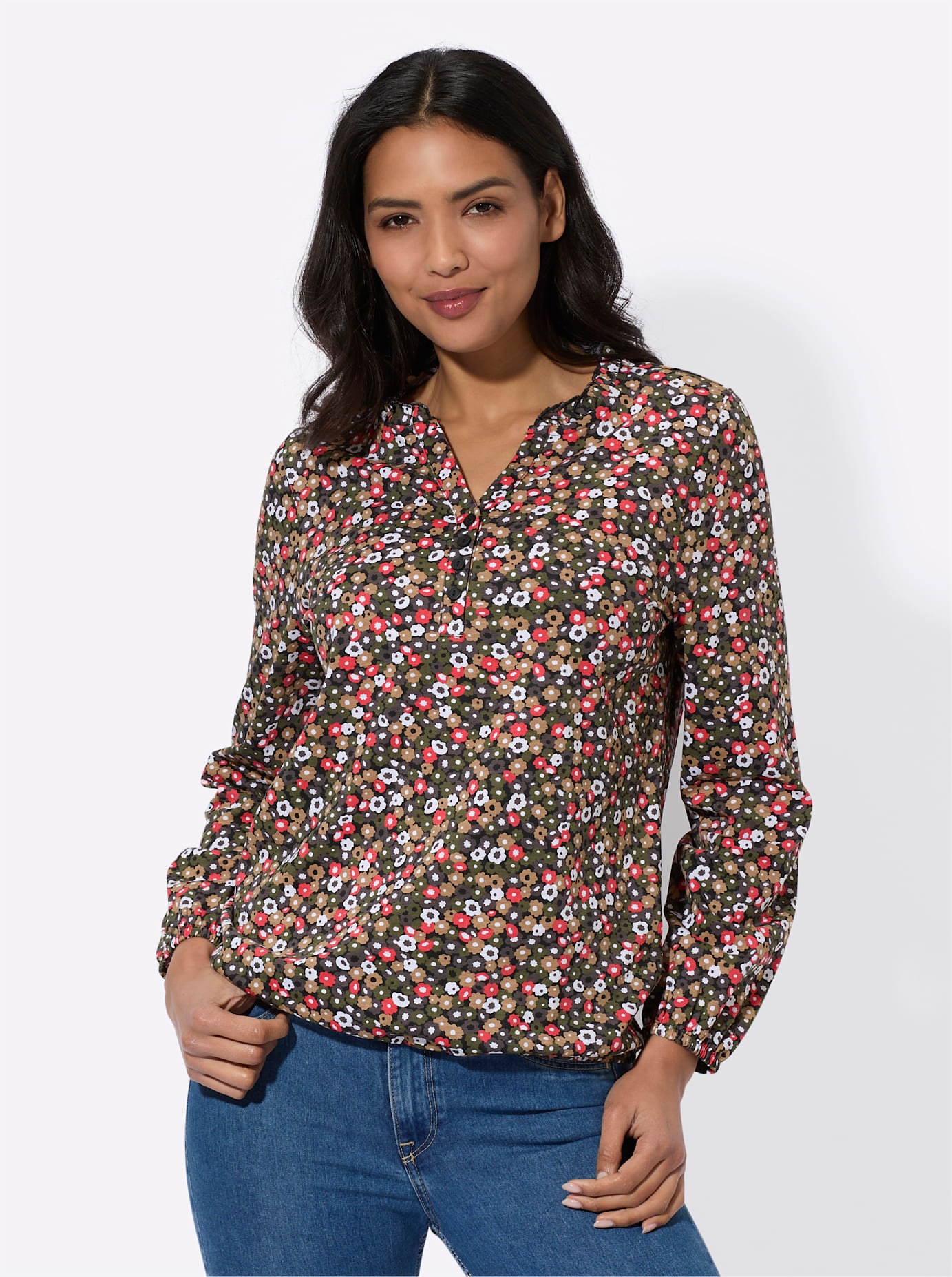 Classic Basics Langarmshirt »Langarm-Shirt«, (1 tlg.)