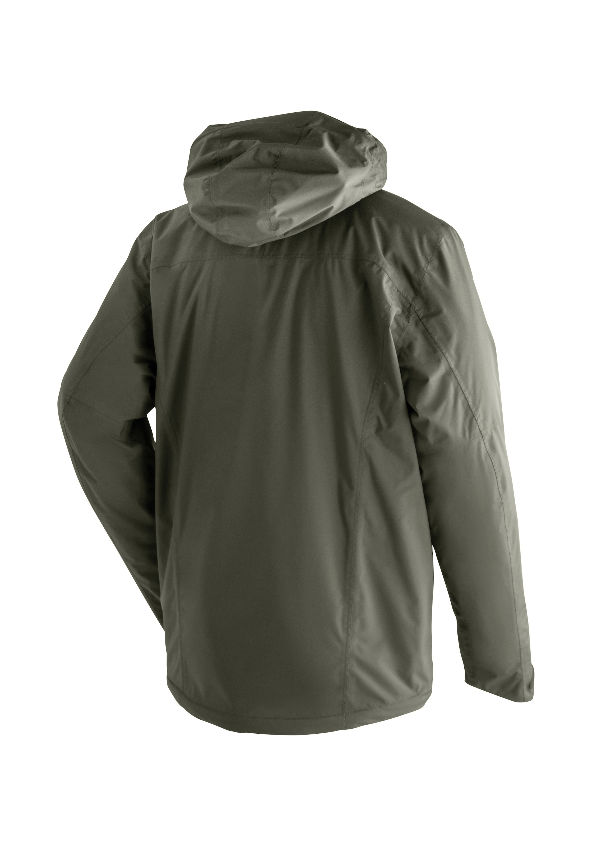 Maier Sports Outdoorjacke »Metor Therm Rec M«, Herren Regenjacke, atmungsaktiv wasserdicht, wattierte Funktionsjacke