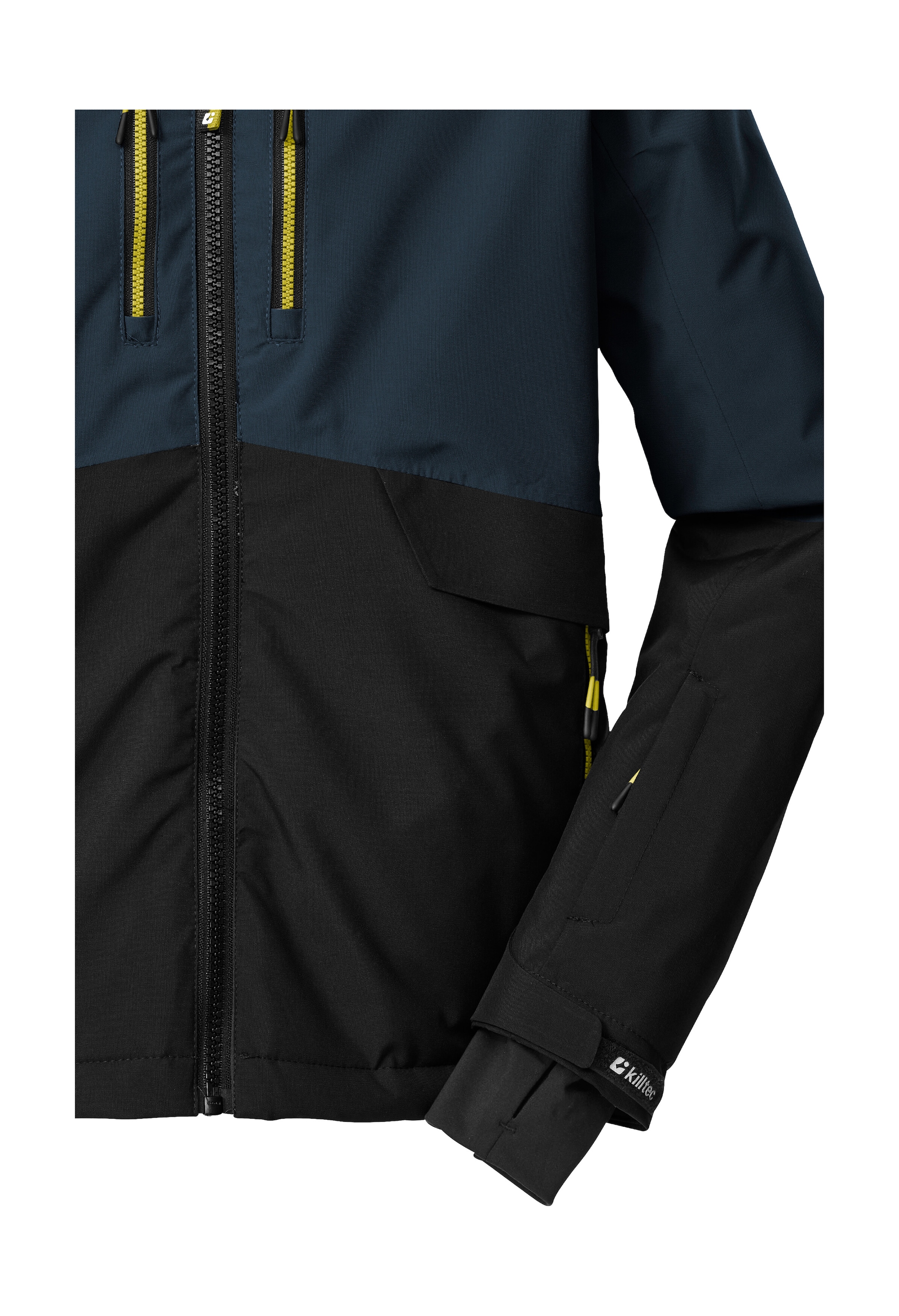 Killtec Skijacke »KSW 201 BYS SKI JCKT«, Stylische, wasser- und winddichte Skijacke mit reflektierenden Details