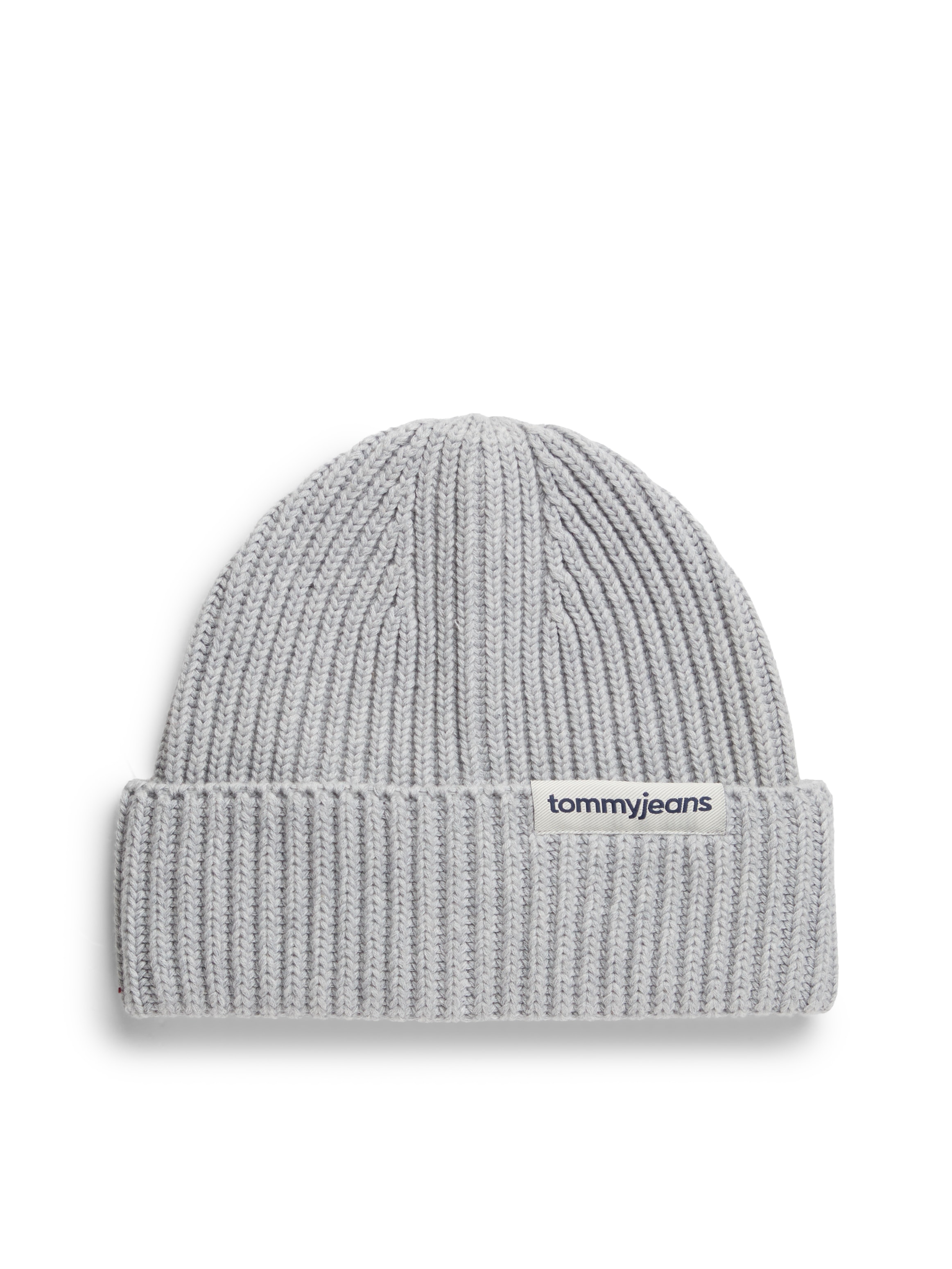 Tommy Jeans Beanie »LINEAR LOGO BEANIE« Regular fit mit Markenlabel