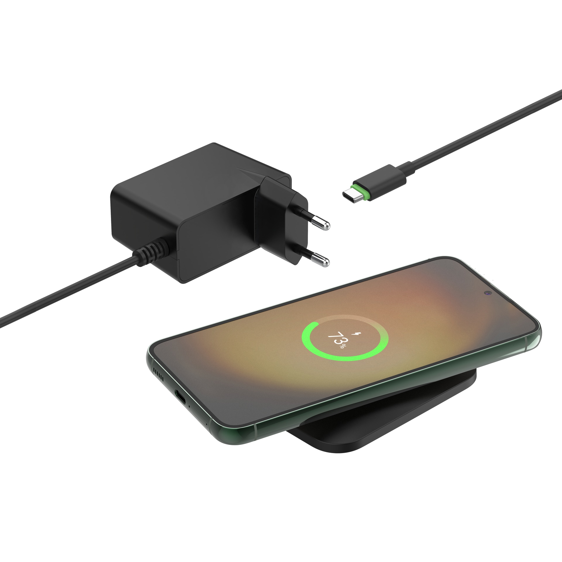 Belkin Wireless Charger »BOOST CHARGE PRO kabelloses Ladepad 15W + Netzteil, b«