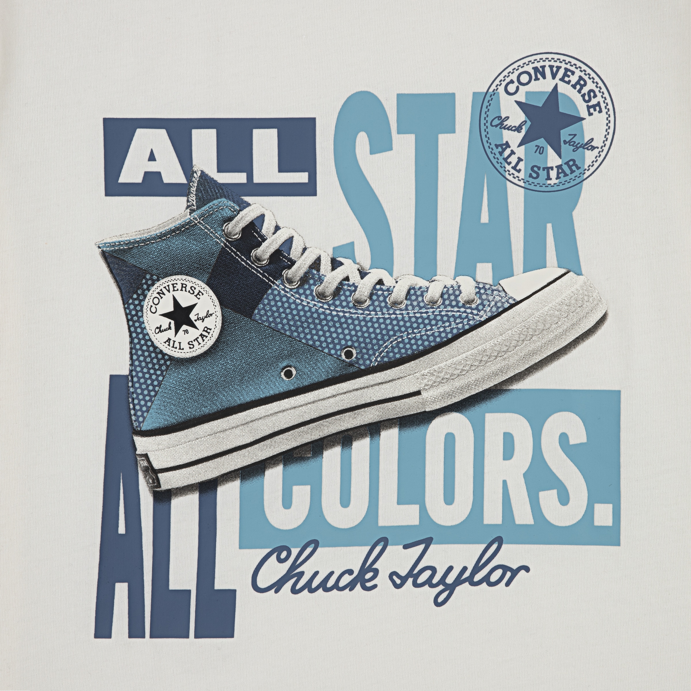 Converse T-Shirt »CNVB PATCHWORK SNEAKER TEE« 1 Stk. für Kinder
