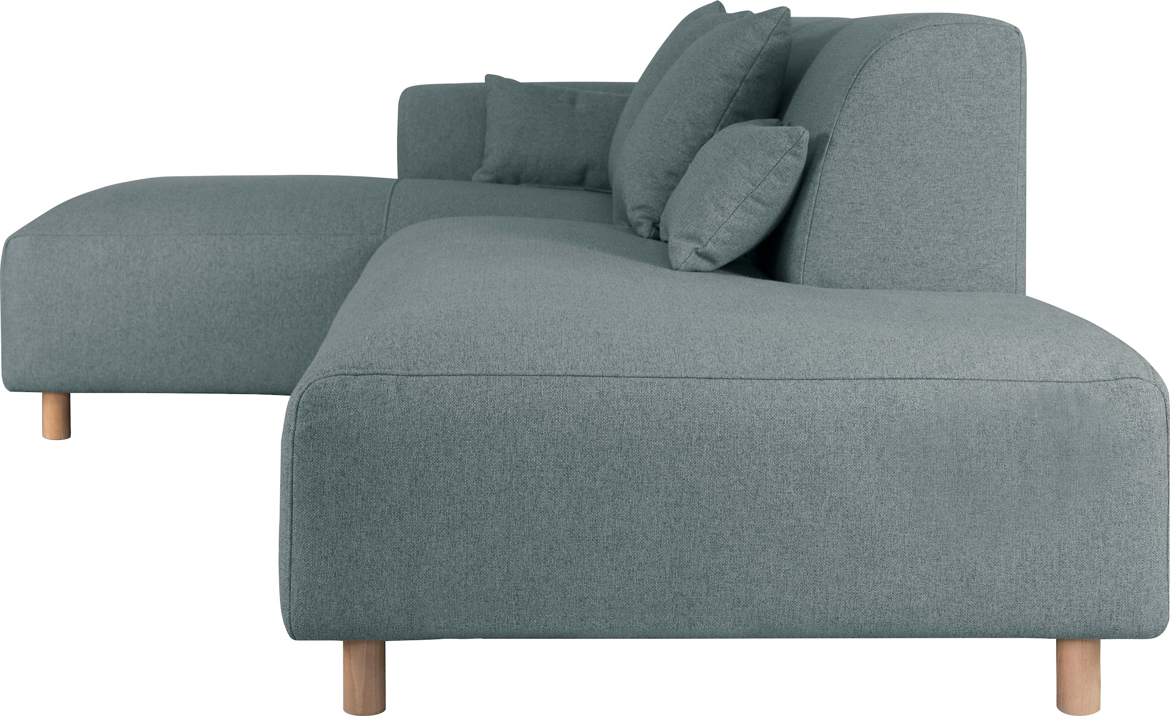 Home affaire Ecksofa »Svennis L-Form« incl. Zierkissen, in 2 Bezugsvarianten