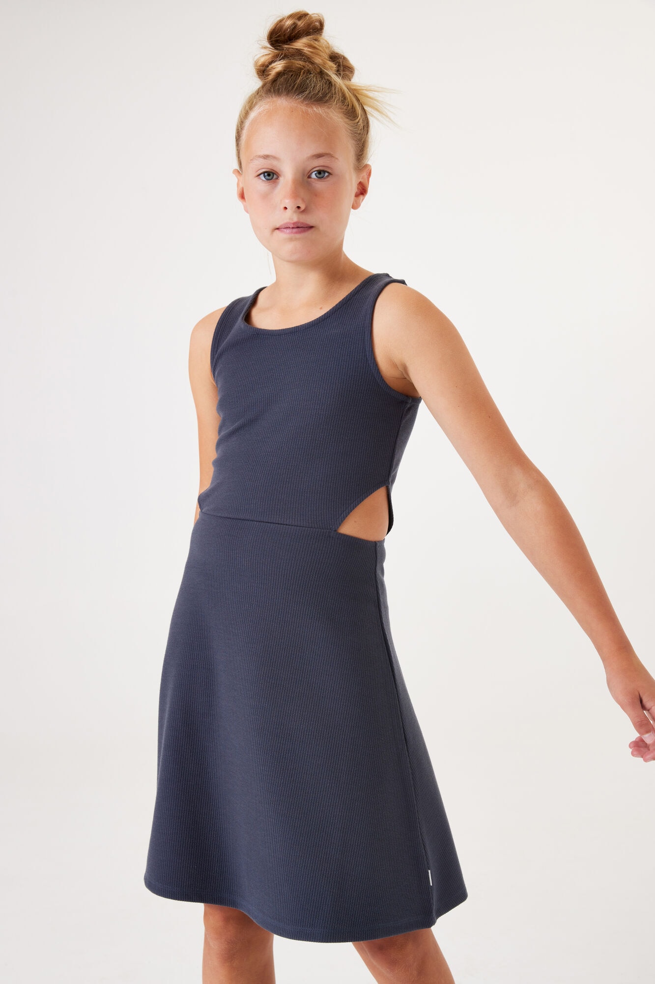 Jerseykleid, mit Cut-Outs an der Taille, for GIRLS