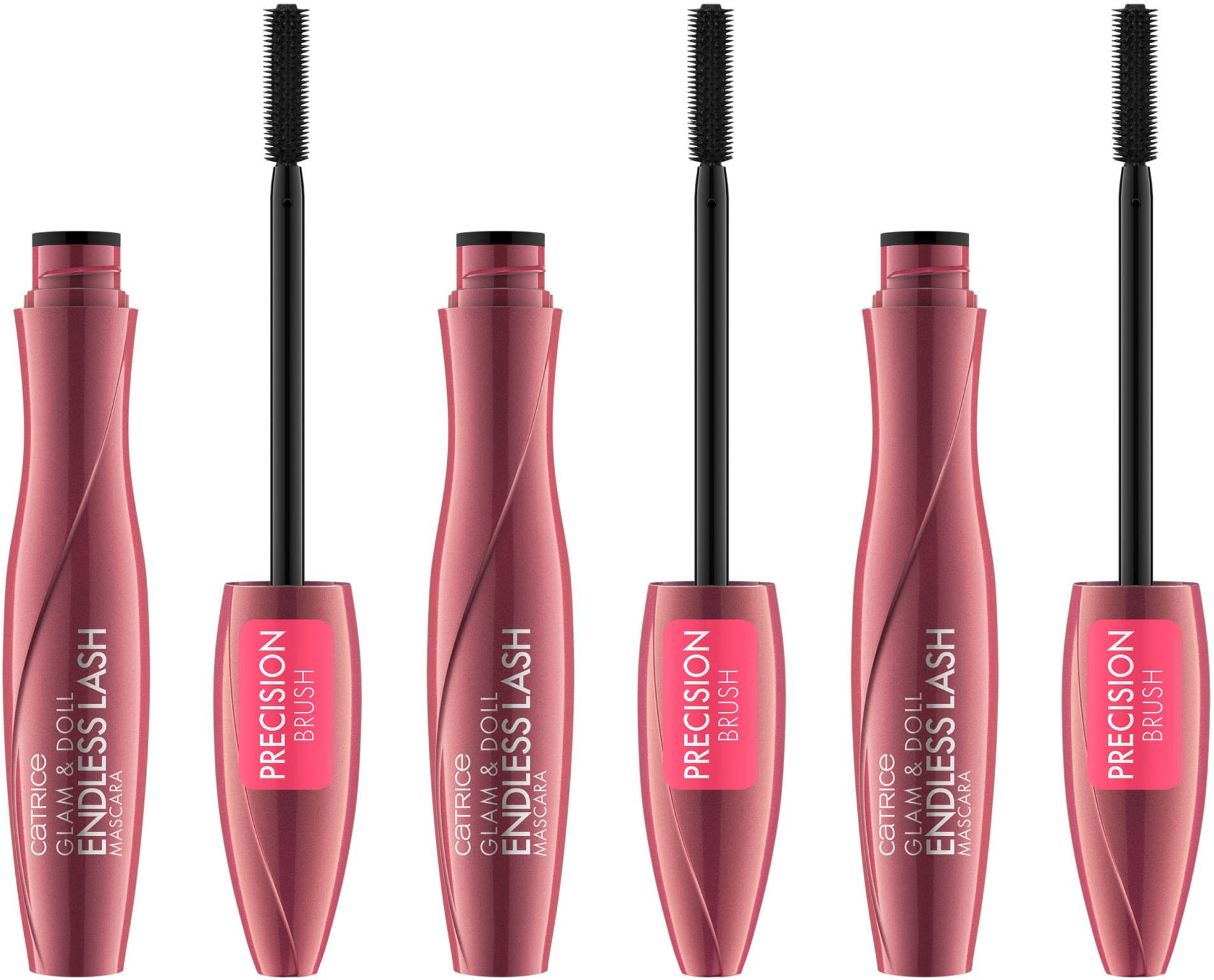 Catrice Mascara »Glam & Doll Endless Lash Mascara«, (Set, 3 tlg.)