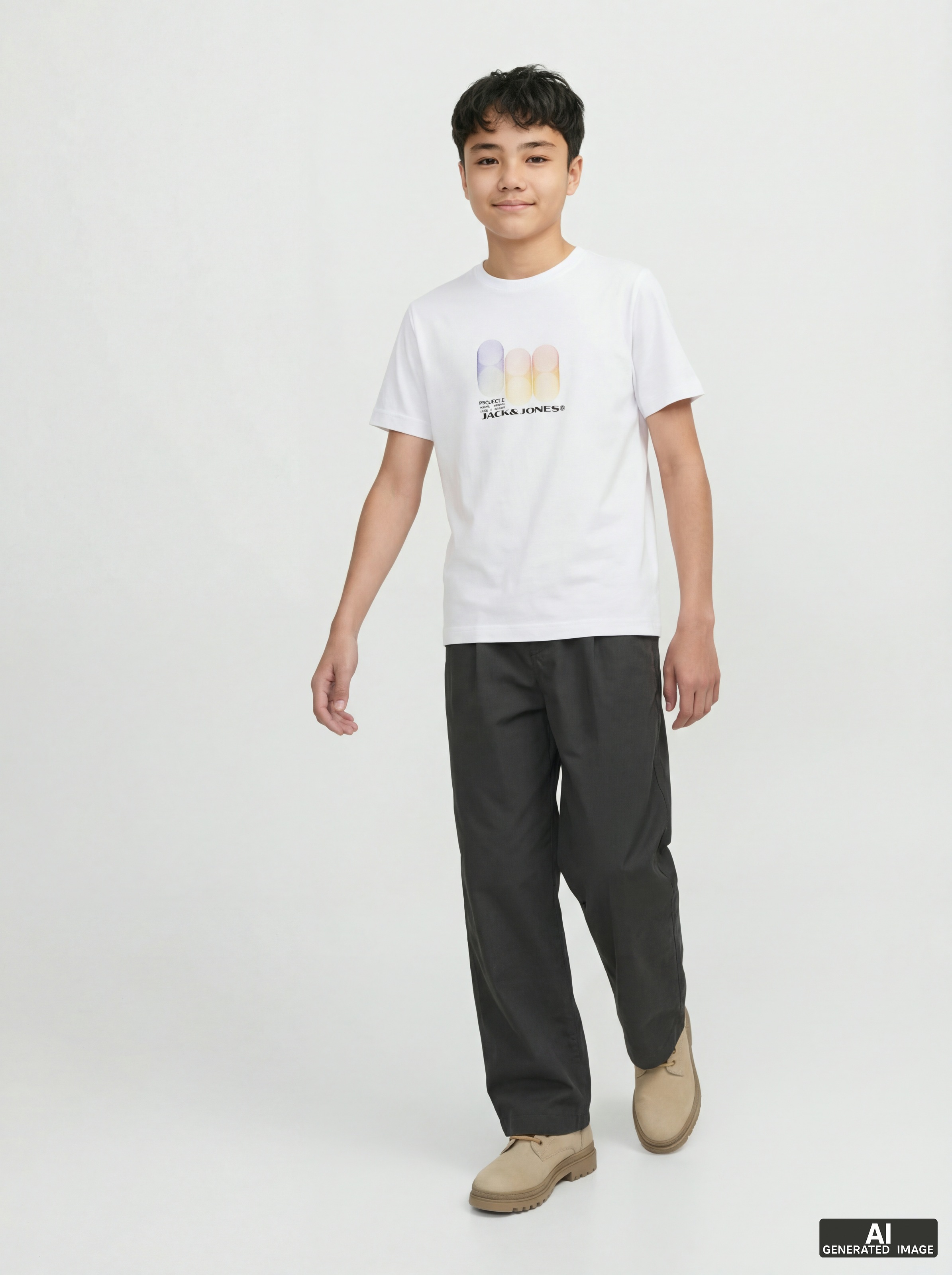 Jack & Jones Junior T-Shirt »JCOCALMA TEE SS CREW NECK FST JNR«