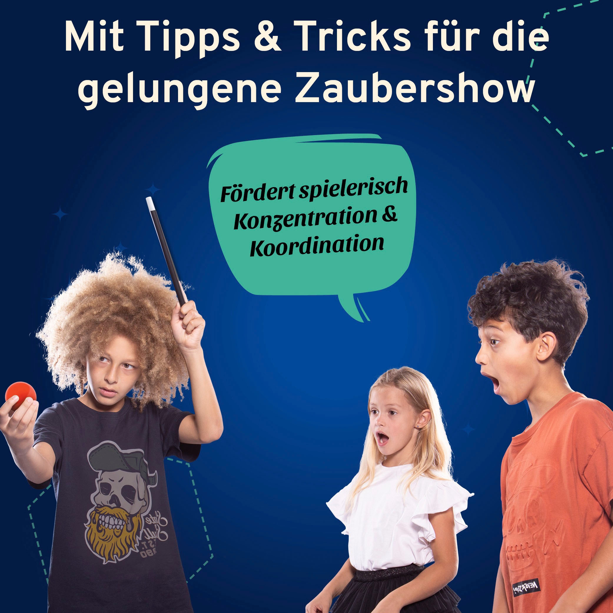 Kosmos Zauberkasten »Die Zauberschule Magic - Gold Edition DFI«
