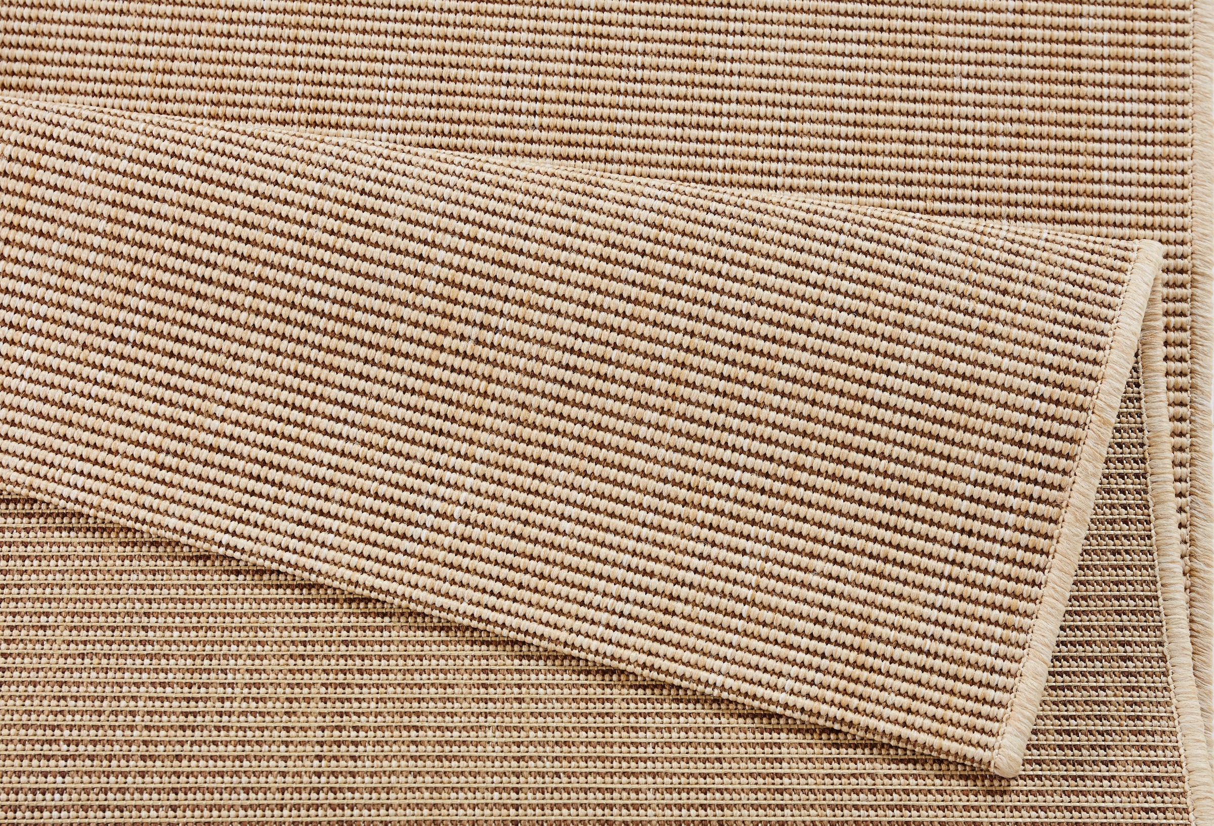 NORTHRUGS Teppich »Match«, rechteckig, 8 mm Höhe, In-& Outdoor, Kurzflor, Läufer, Modern, Unifarben, Wohnzimmer, Balkon