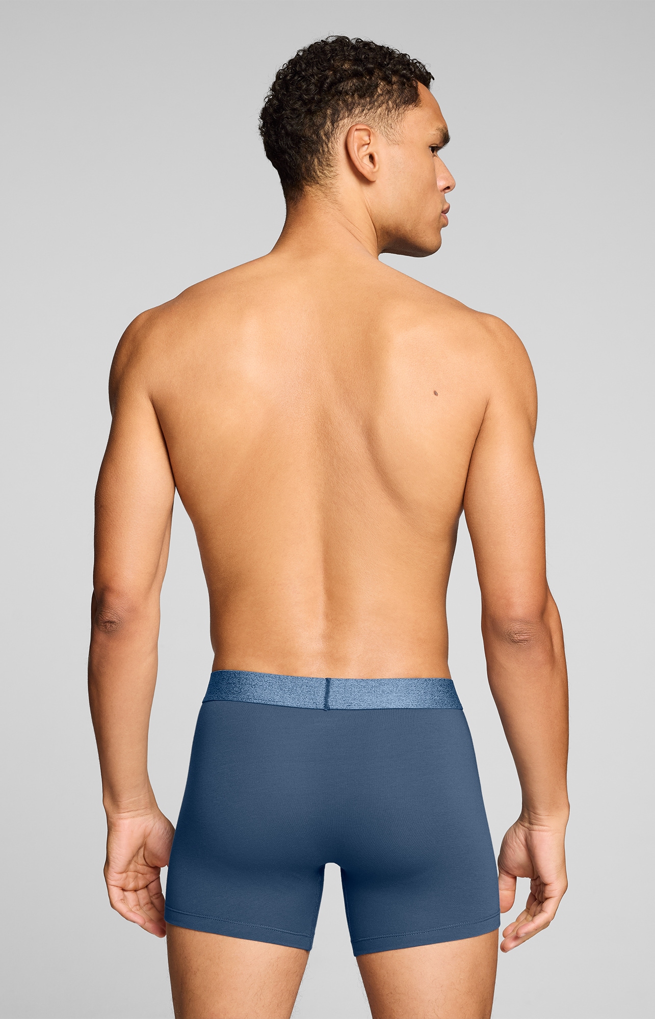 Levi's® Boxer »LEVIS MEN MEL WB BOXER BRIEF« 3er Pack,  ohne Eingriff, tonaler Logobund, elastisch, Cotton-Mix