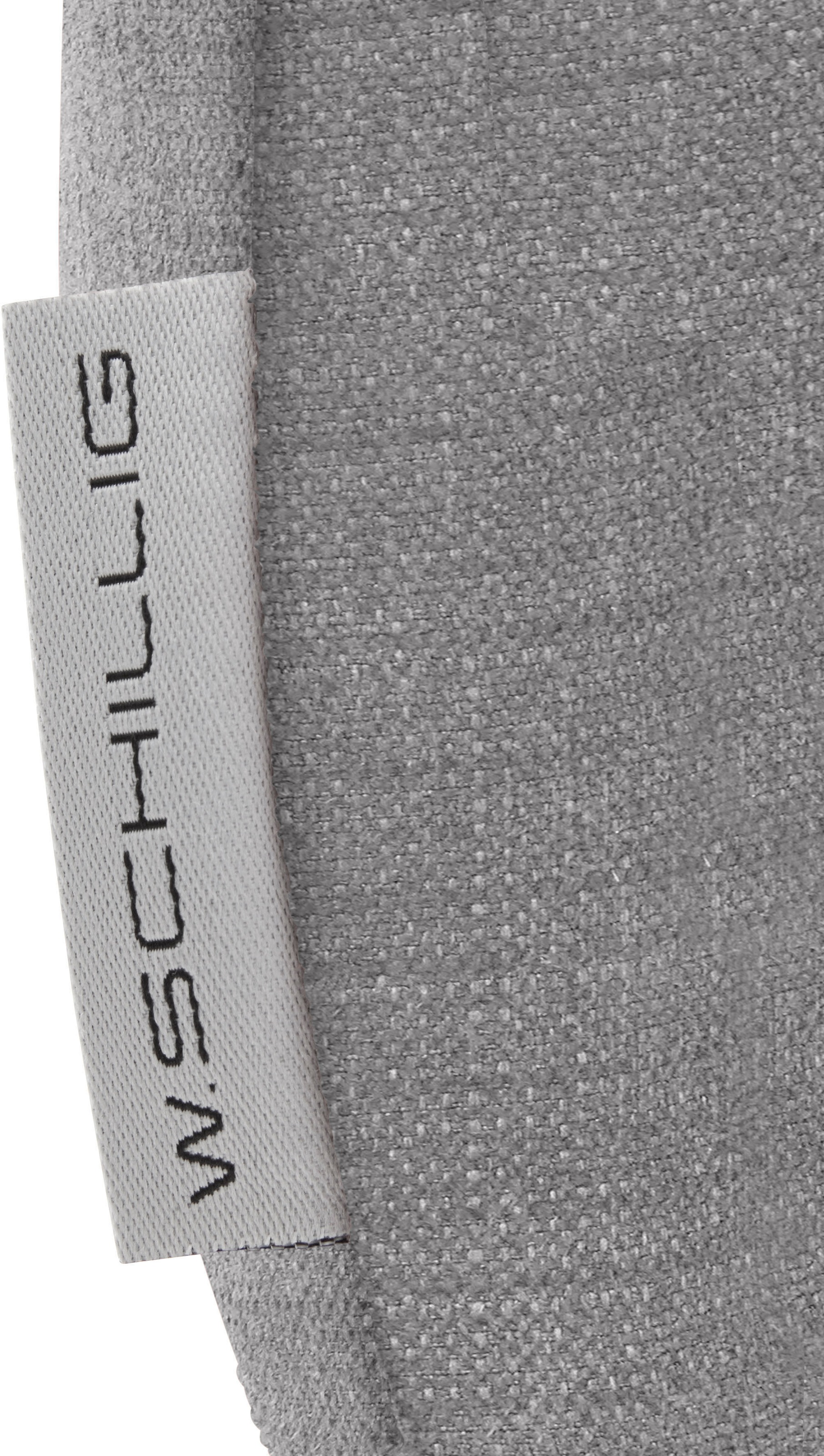 W.SCHILLIG Hocker »enjoy&MORE« Füße silber matt, Breite 106 cm